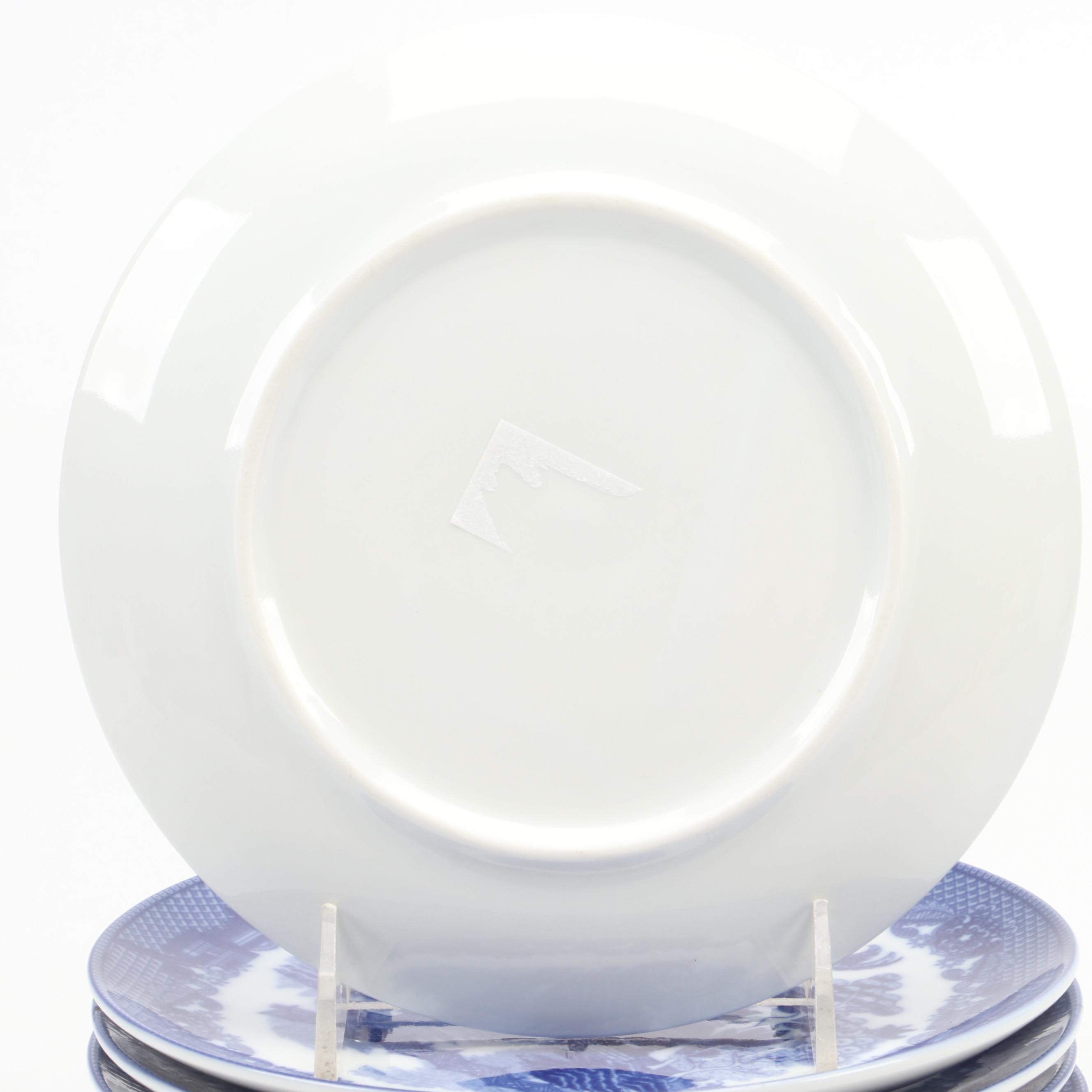 Blue Willow Plates, 20th Century
