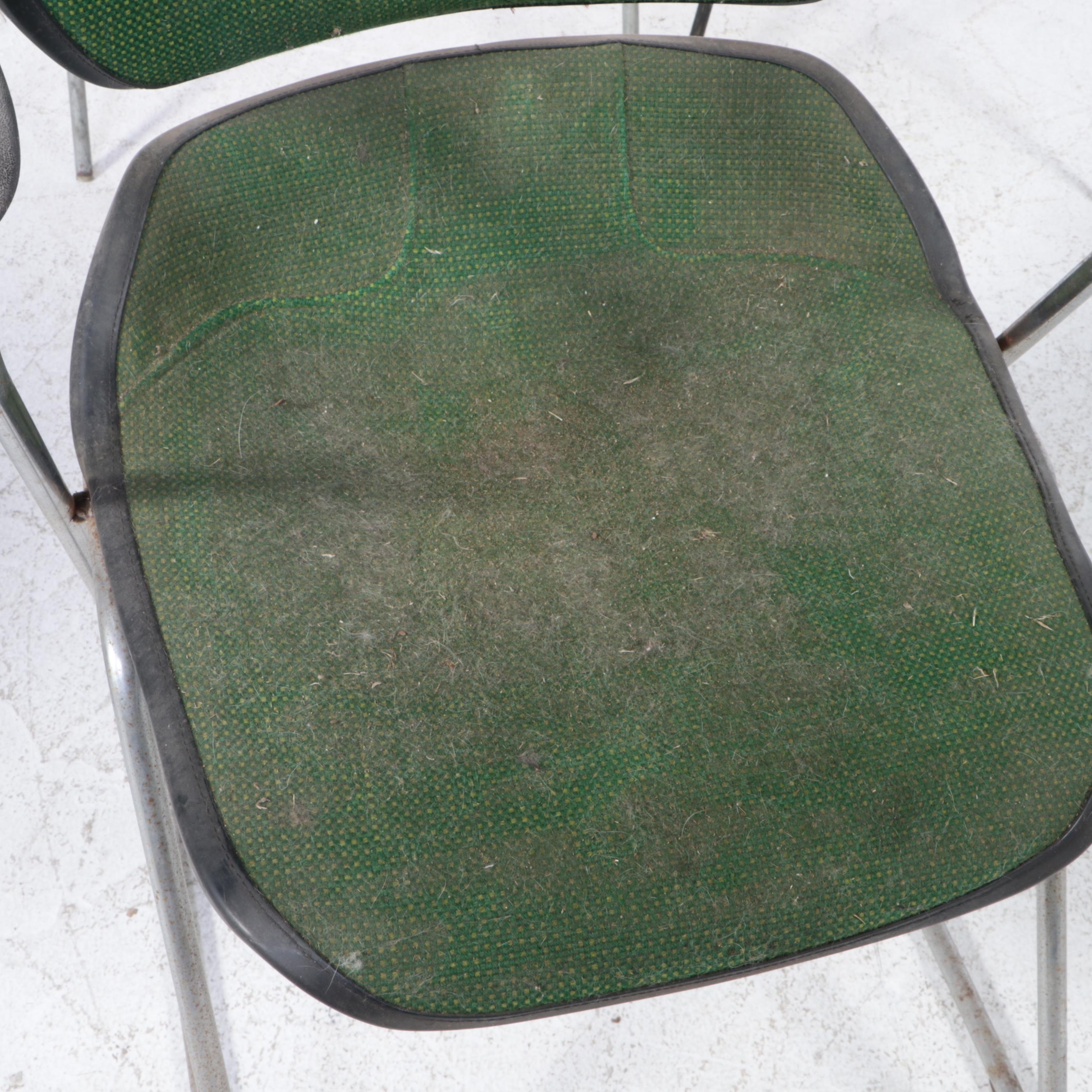 Herman Miller with Mid Century Modern Stacking and Other Chairs