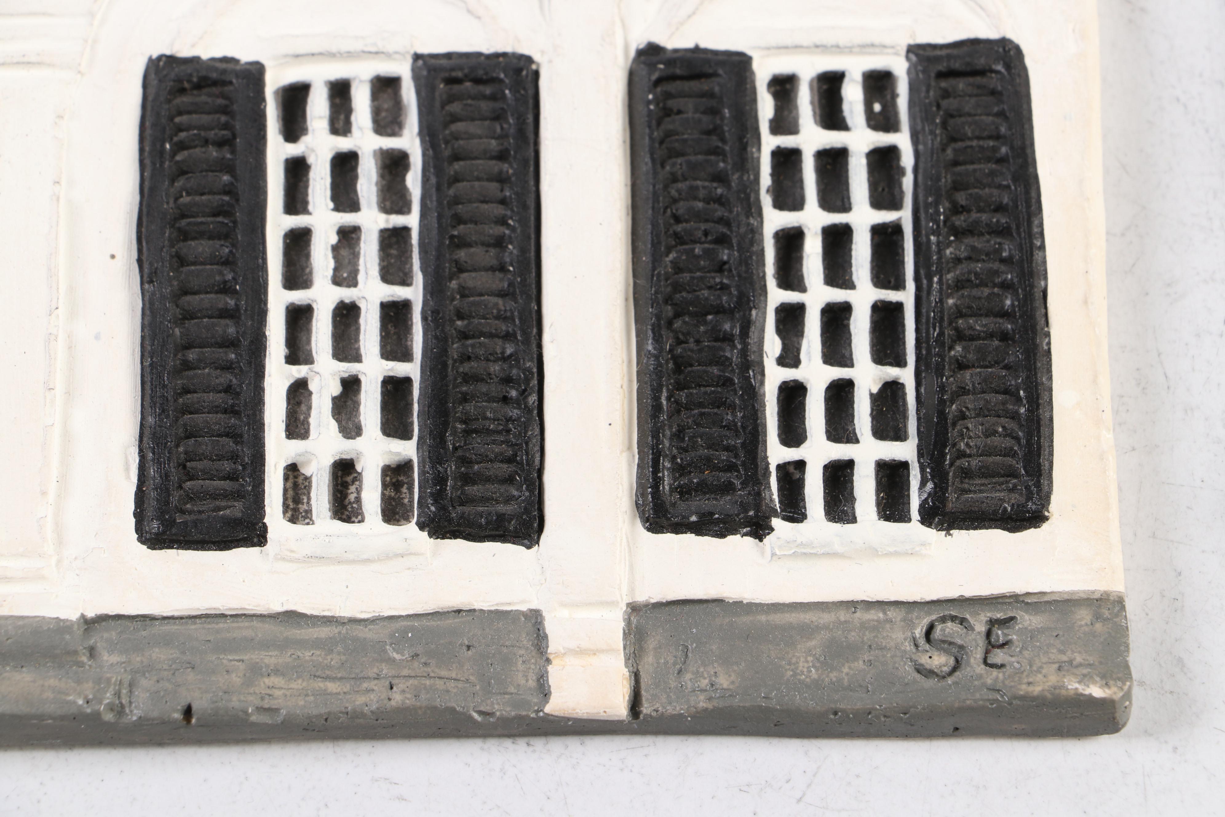 Shepard Eberly "Country Lane", "Victorian Way" More Ceramic House Facades