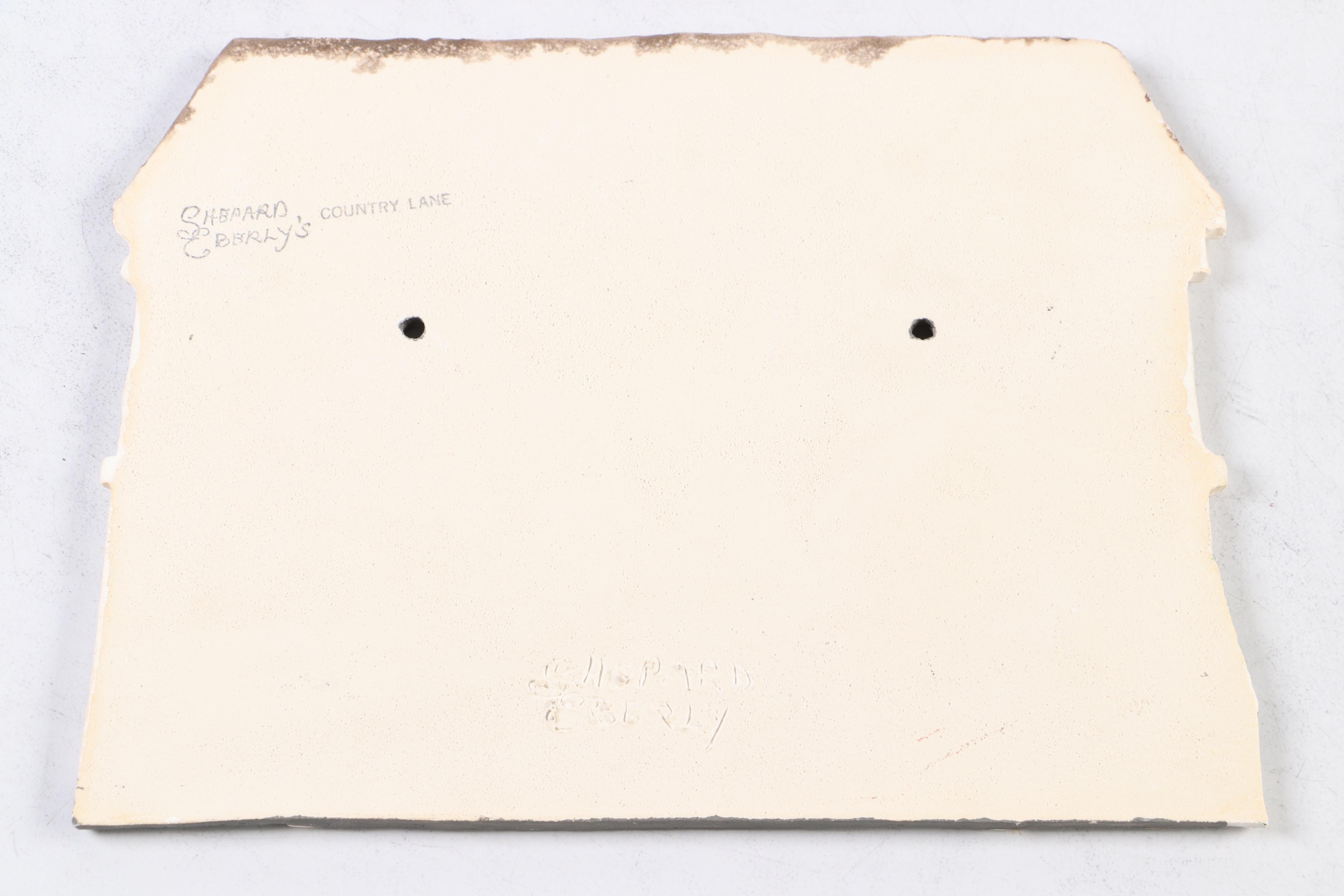 Shepard Eberly "Country Lane", "Victorian Way" More Ceramic House Facades