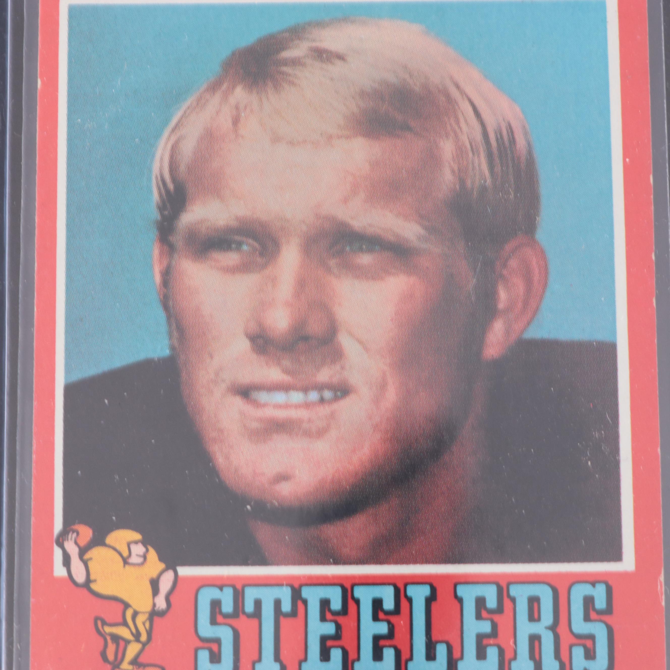 1971 Topps Terry Bradshaw Football Card