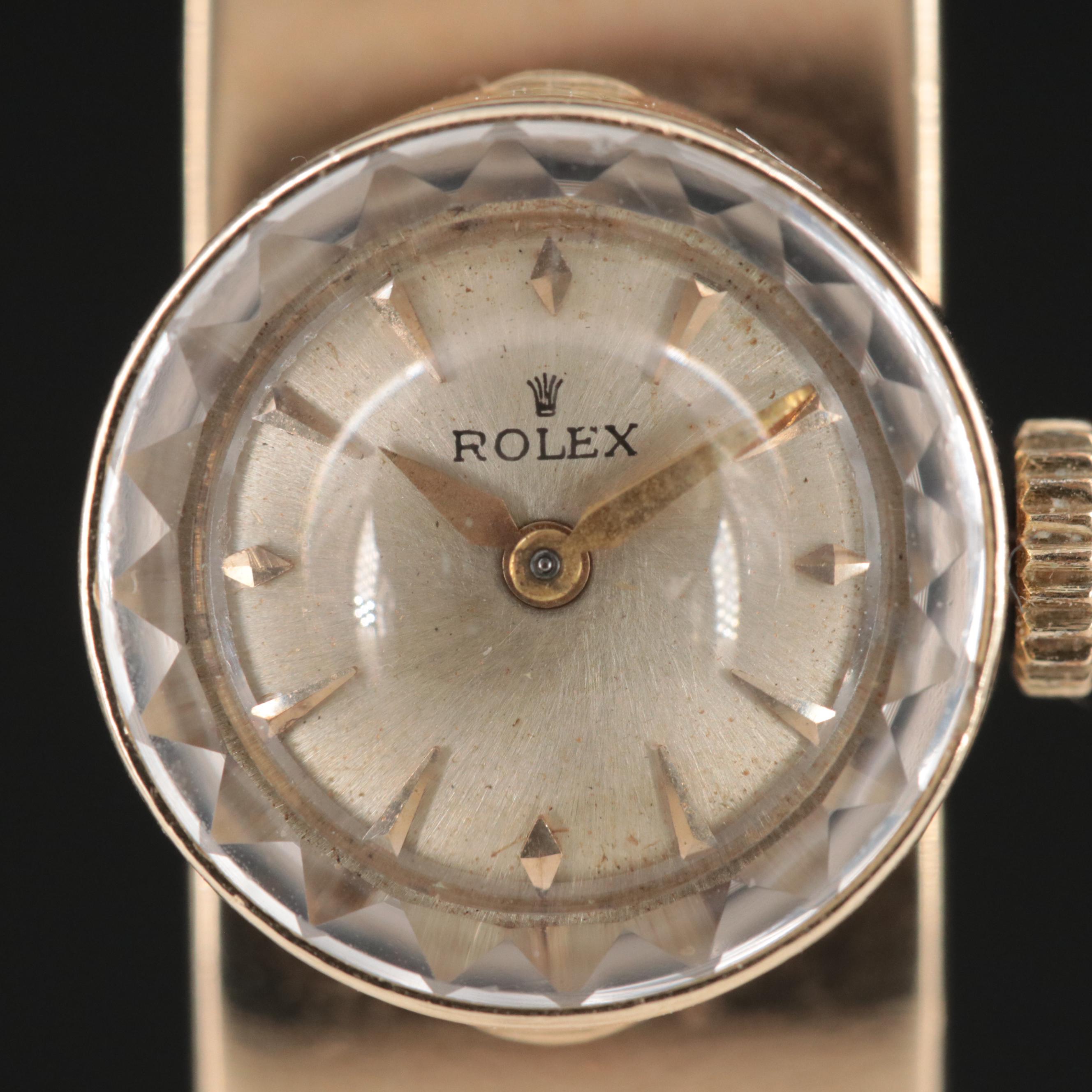 Vintage Rolex Stem Wind Custom Watch