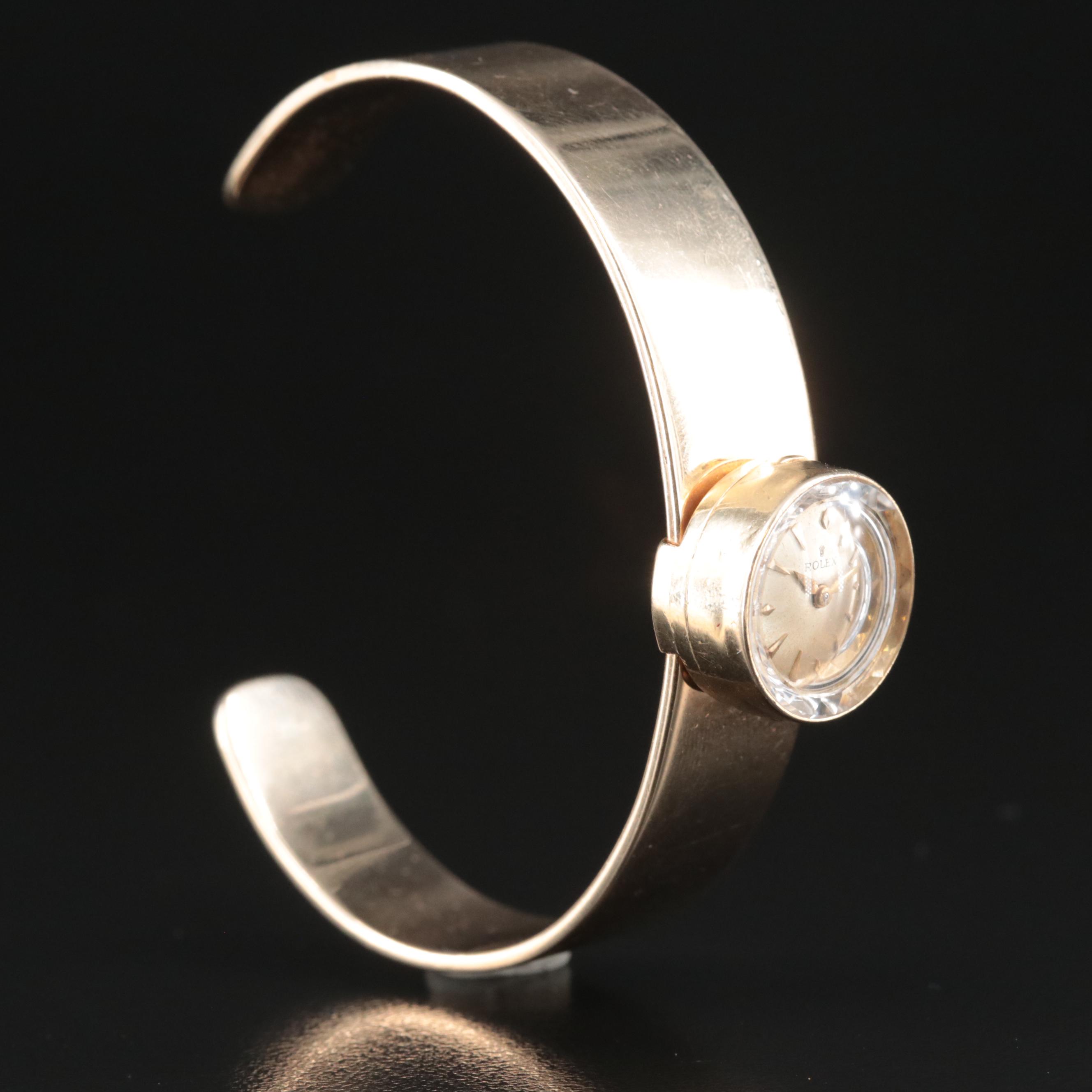 Vintage Rolex Stem Wind Custom Watch