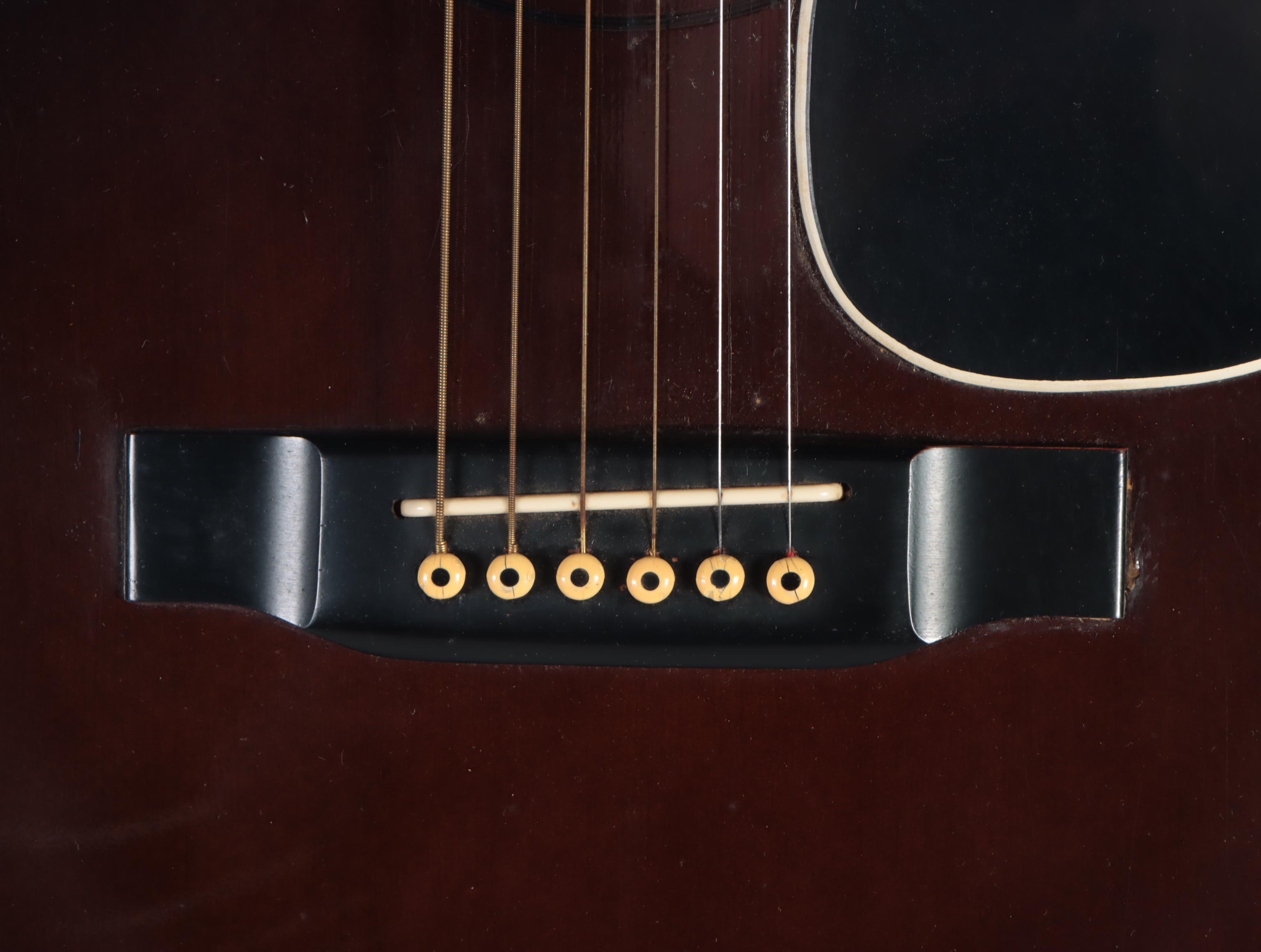 Alvarez 5013 Black Laquer Ironhorse Dreadnought Guitar