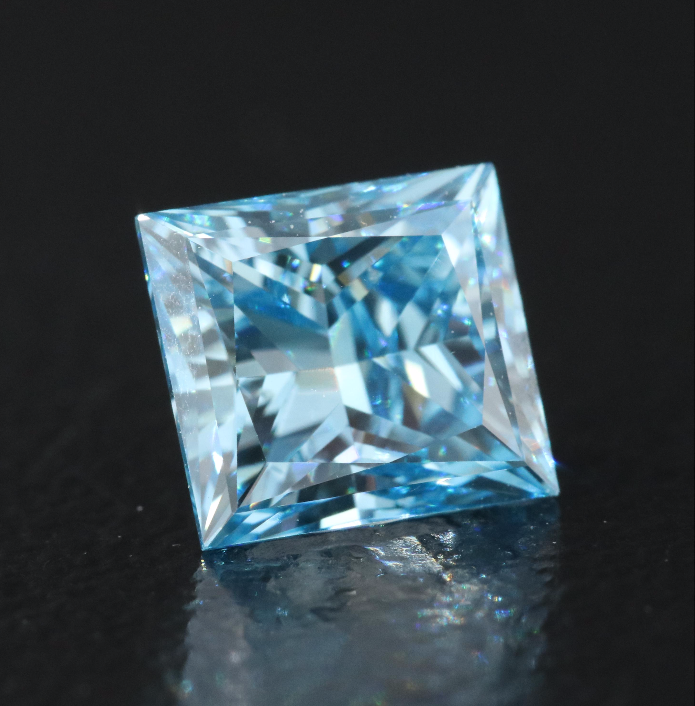 Loose 1.10 CT (Origin Undetermined) Fancy Blue Diamond