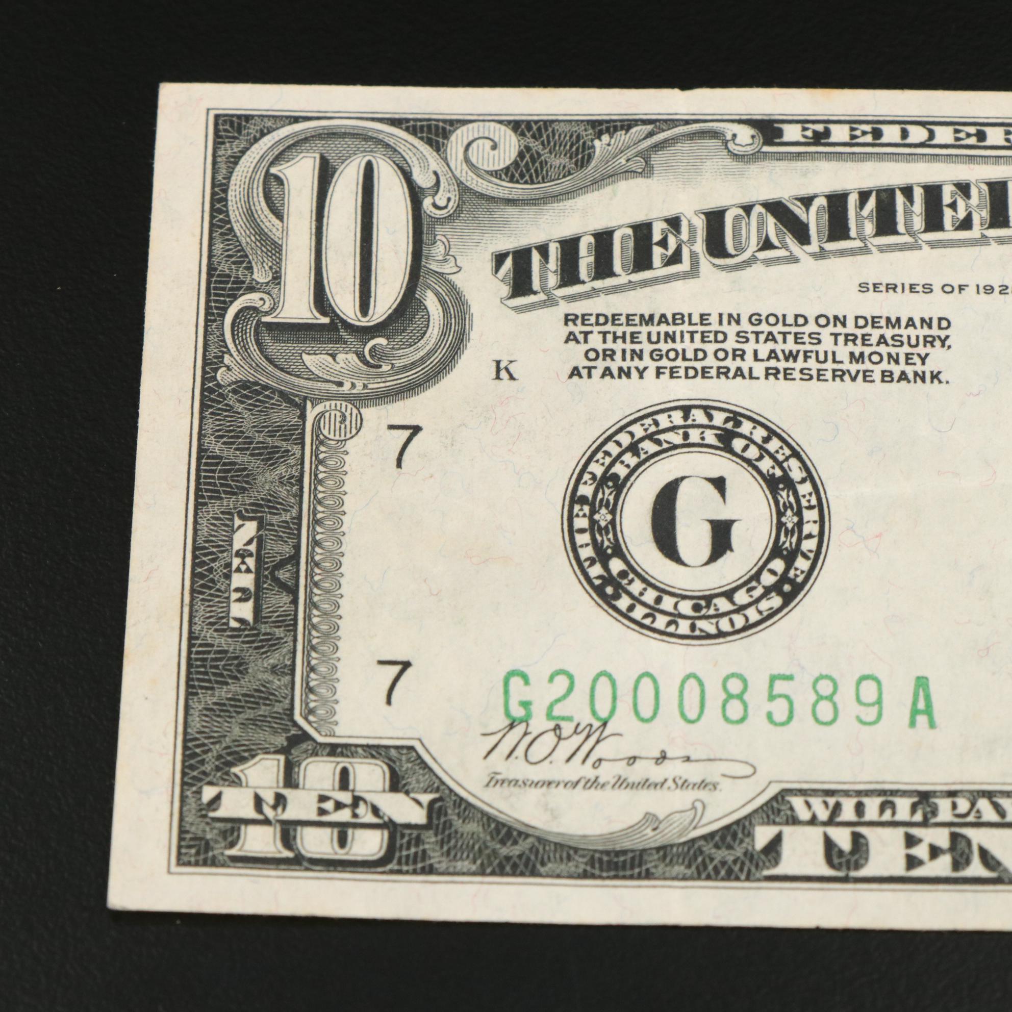 Two 1928 B Federal Reserve Notes | EBTH