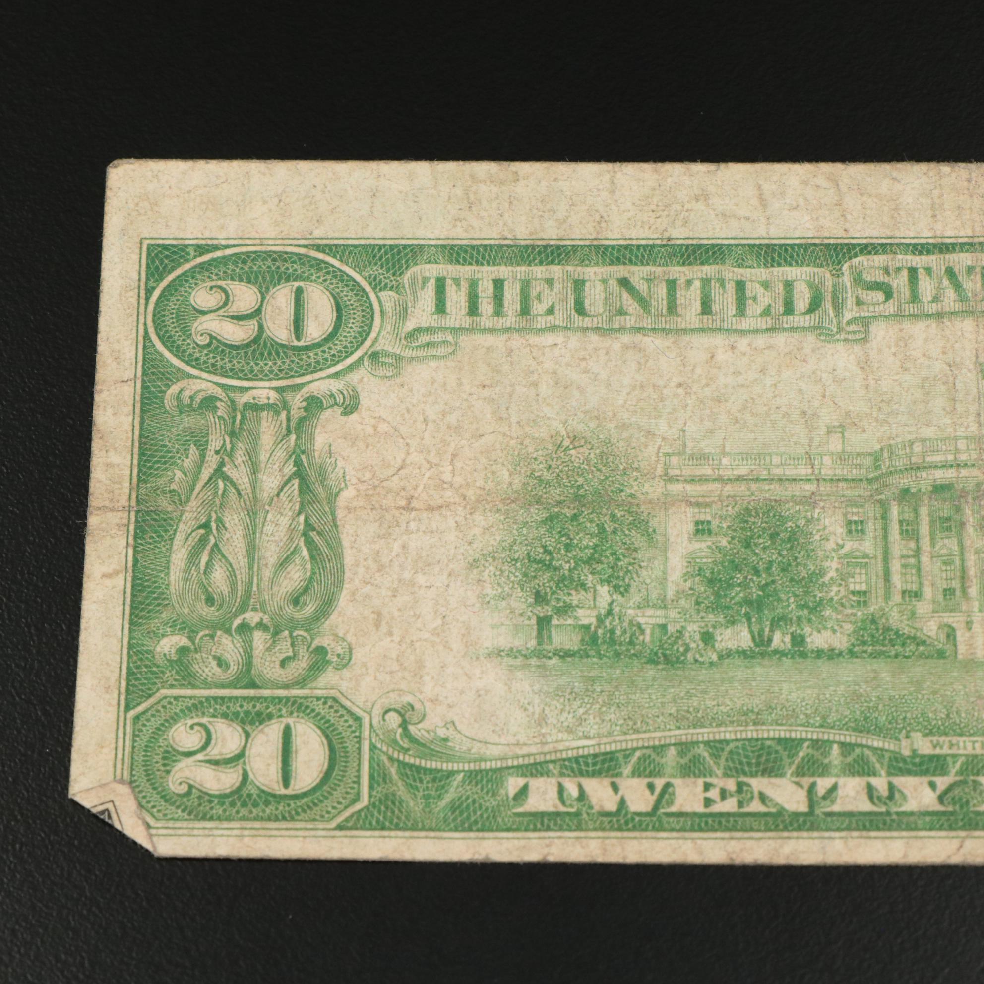 Two 1928 B Federal Reserve Notes
