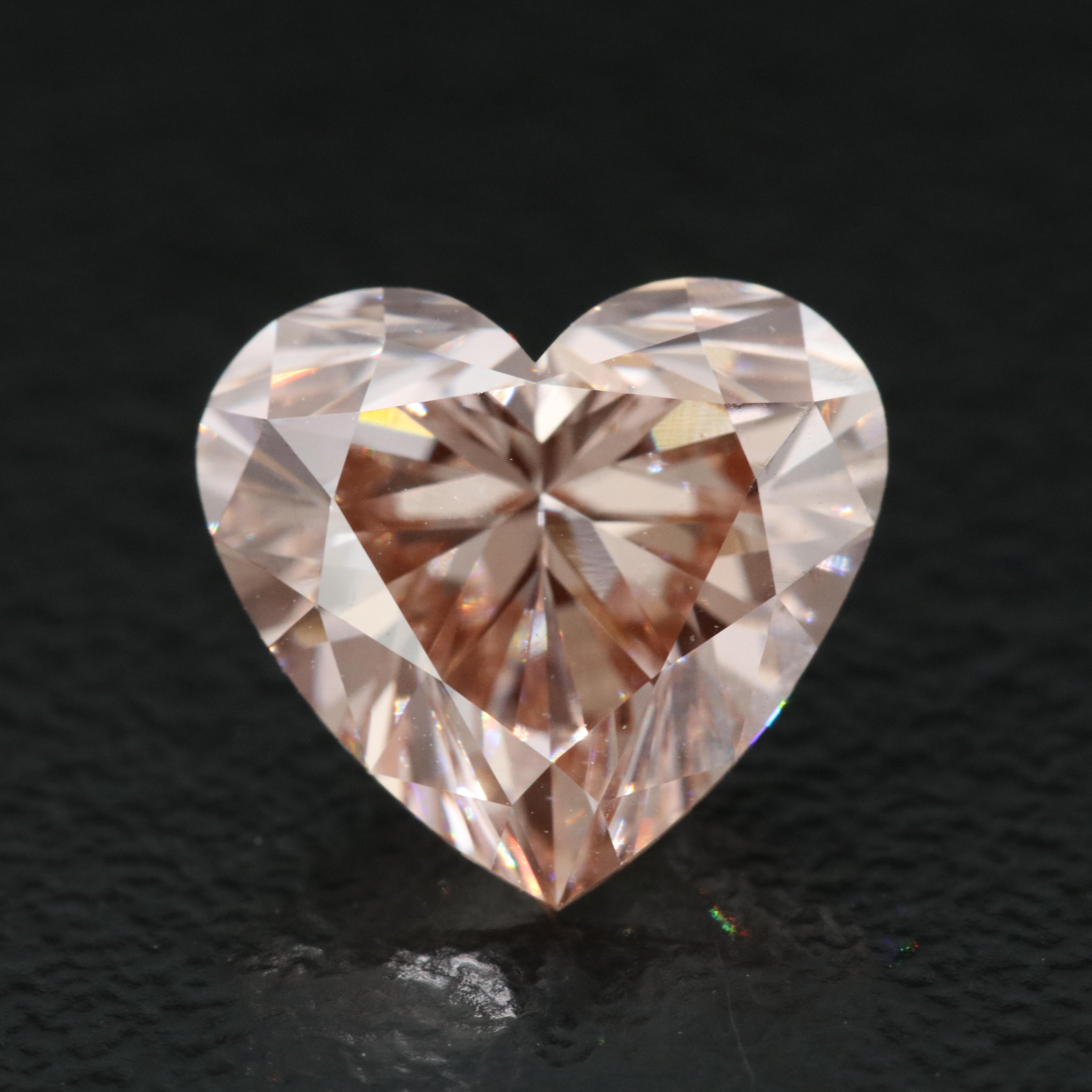 Loose 2.38 CT Fancy Pink Diamond