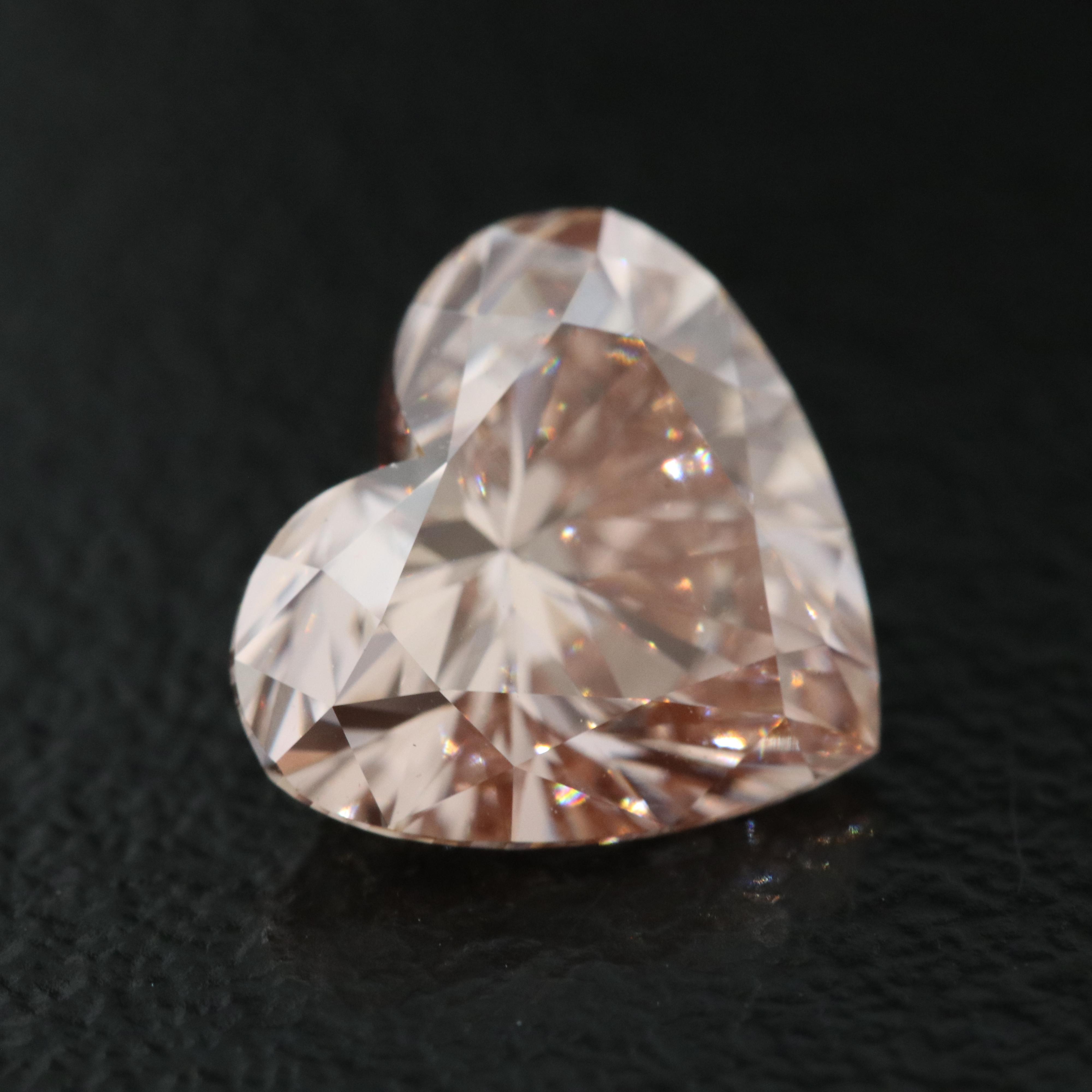 Loose 2.38 CT Fancy Pink Diamond