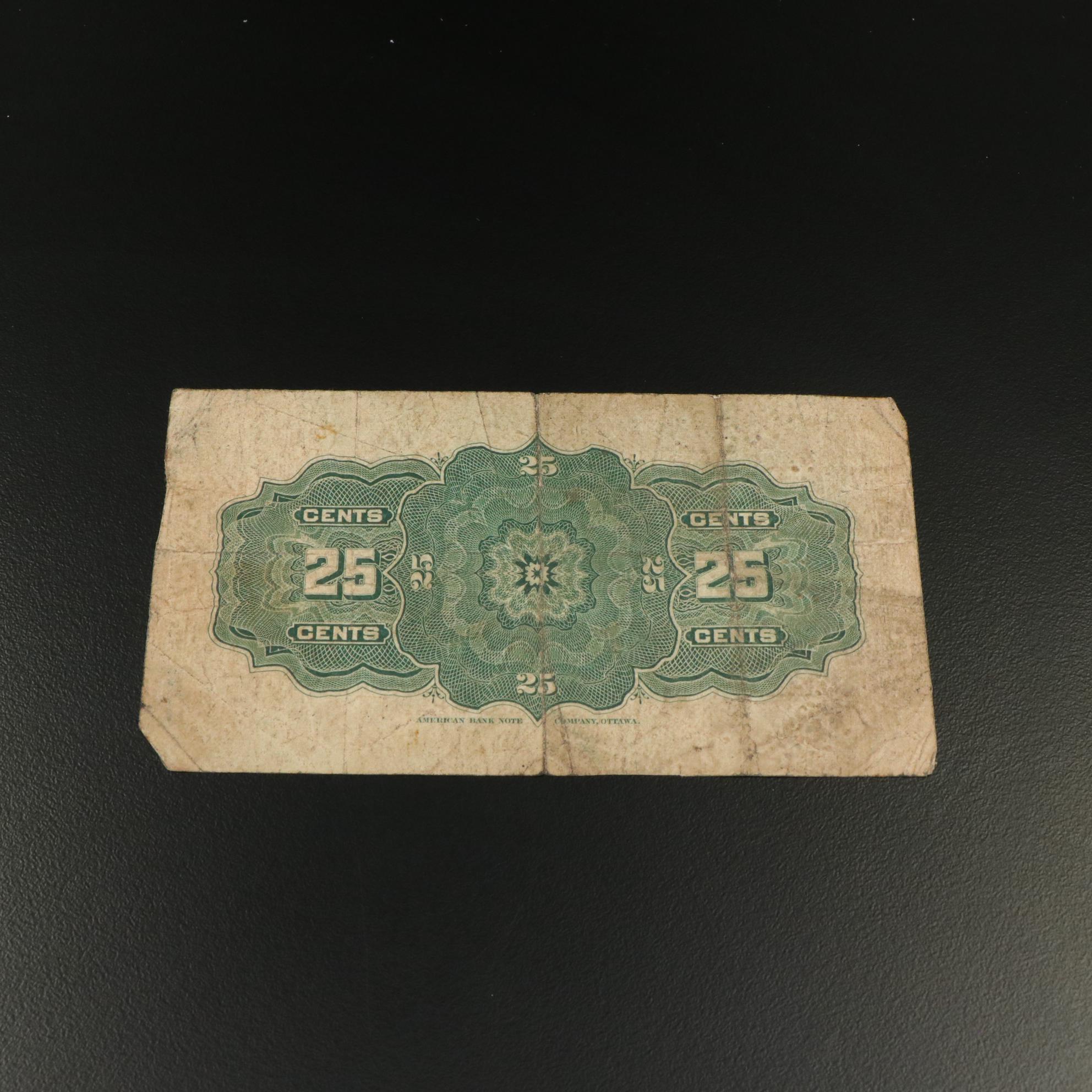 Group of Three Dominion of Canada Bank Notes