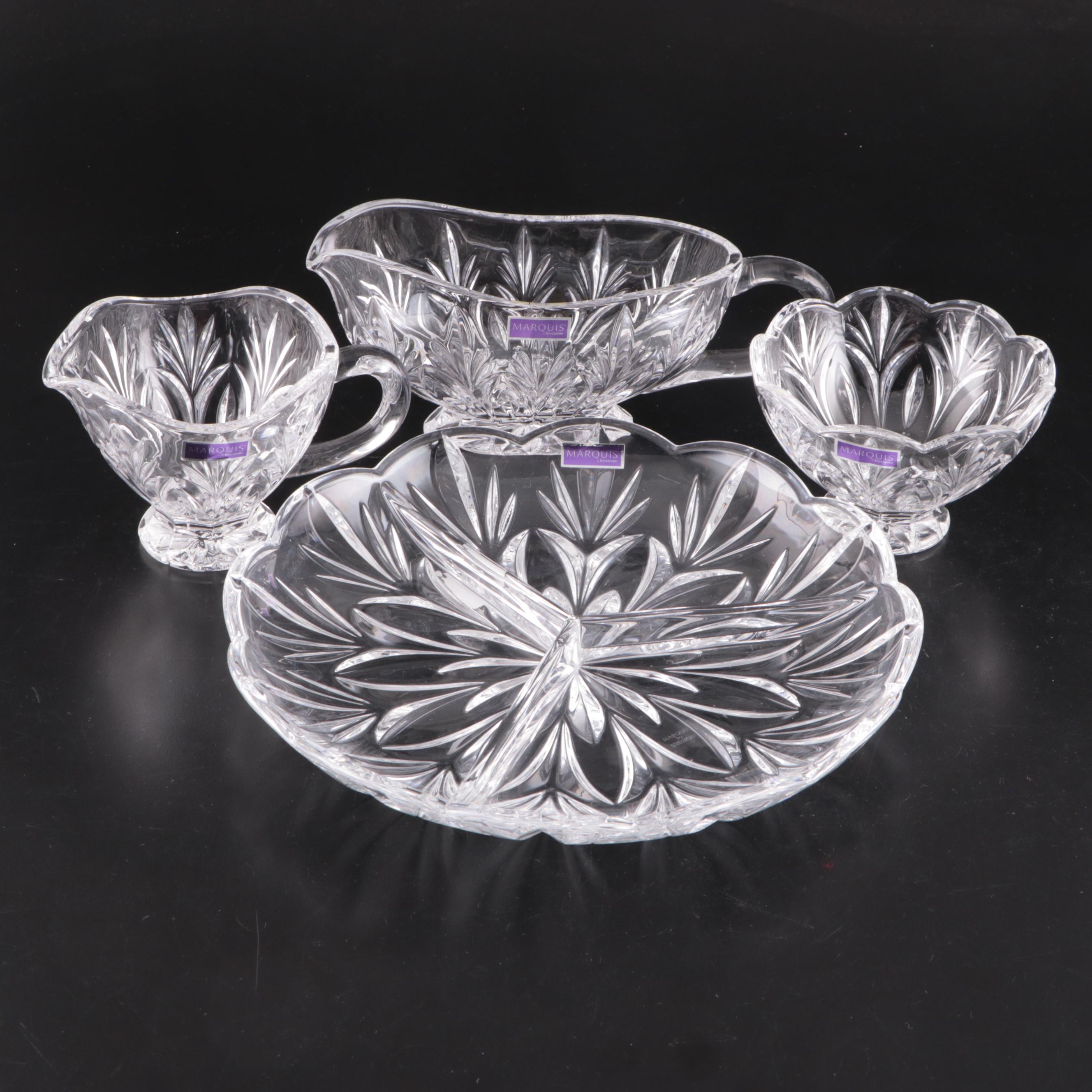 Marquis by Waterford "Canterbury" Crystal Table Accessories