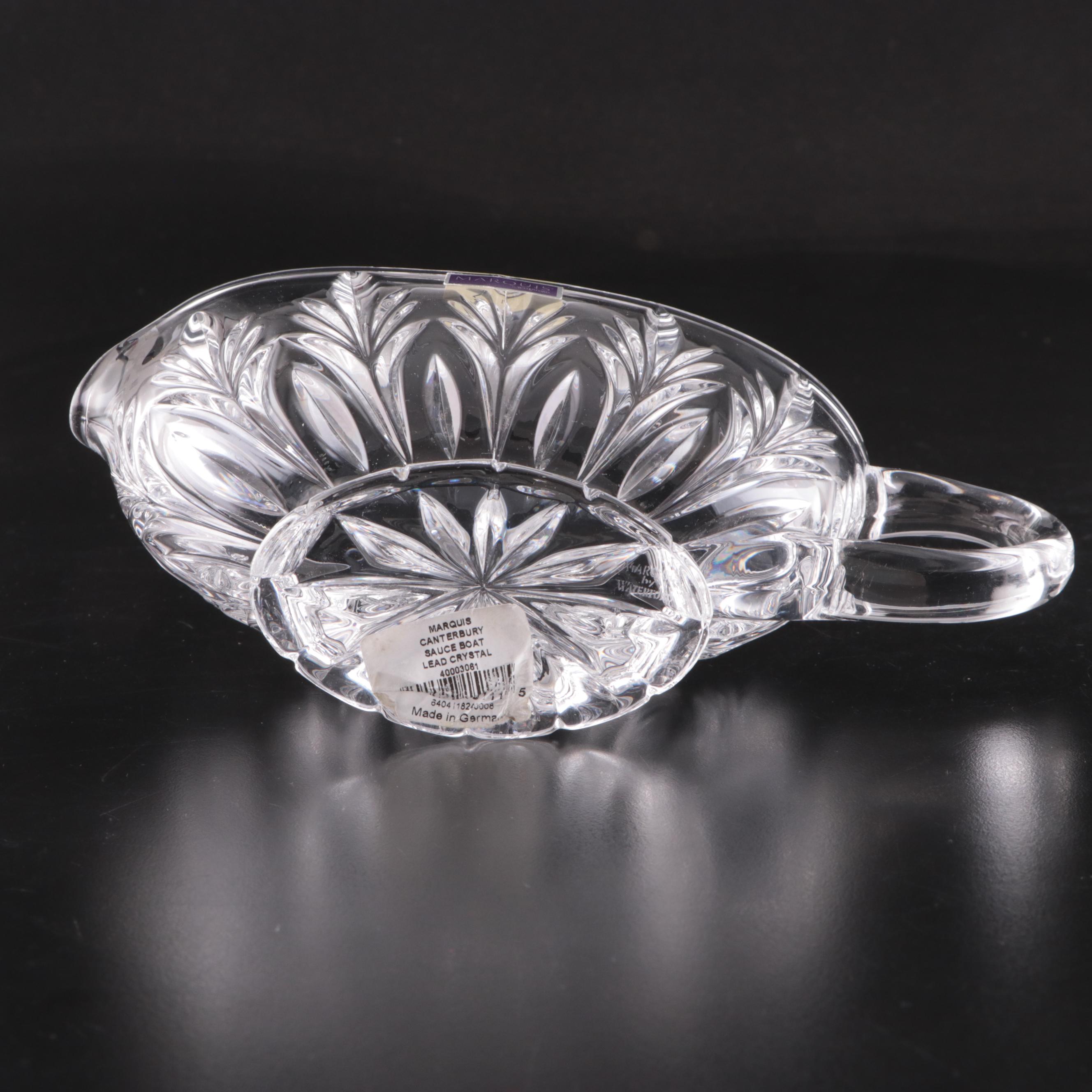 Marquis by Waterford "Canterbury" Crystal Table Accessories