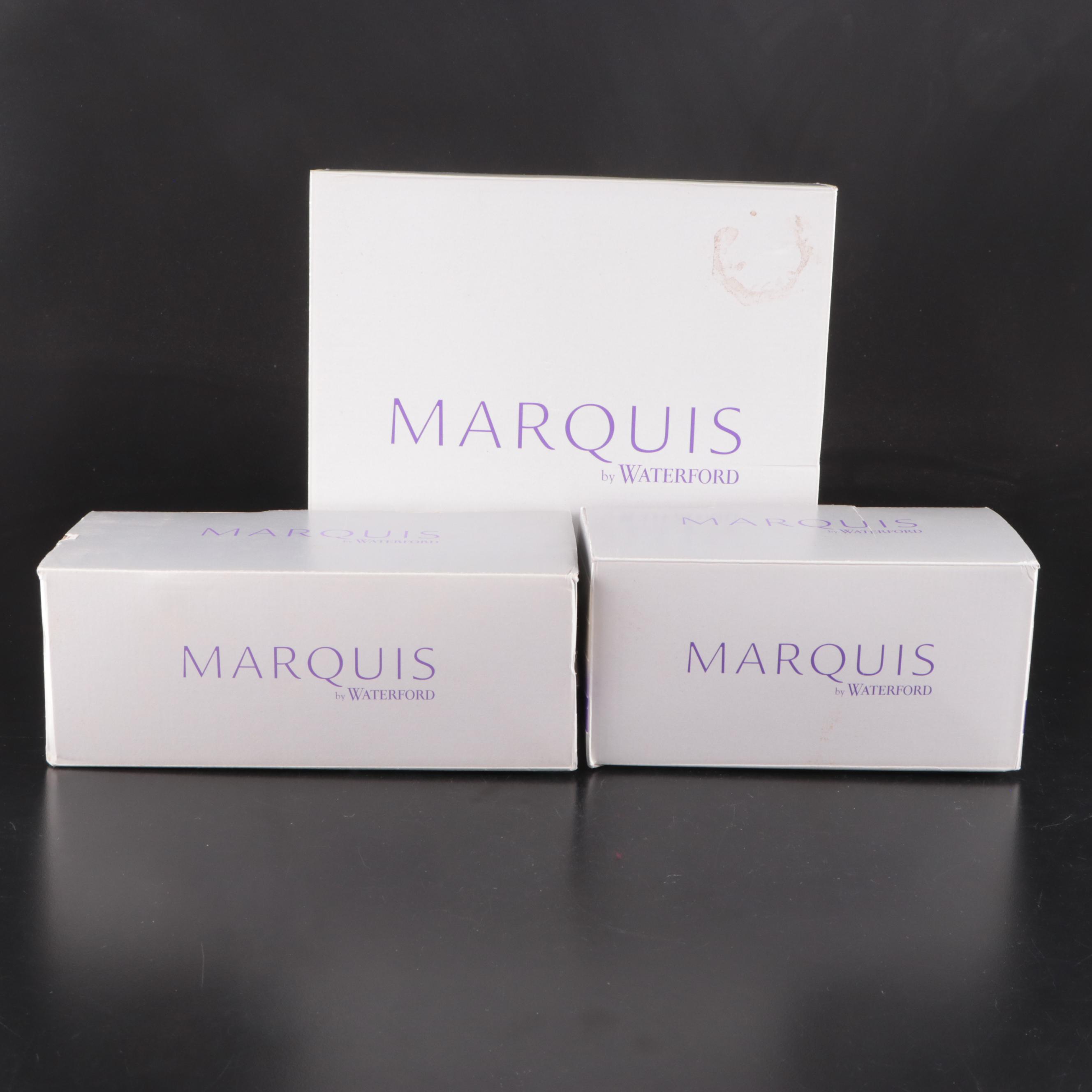 Marquis by Waterford "Canterbury" Crystal Table Accessories