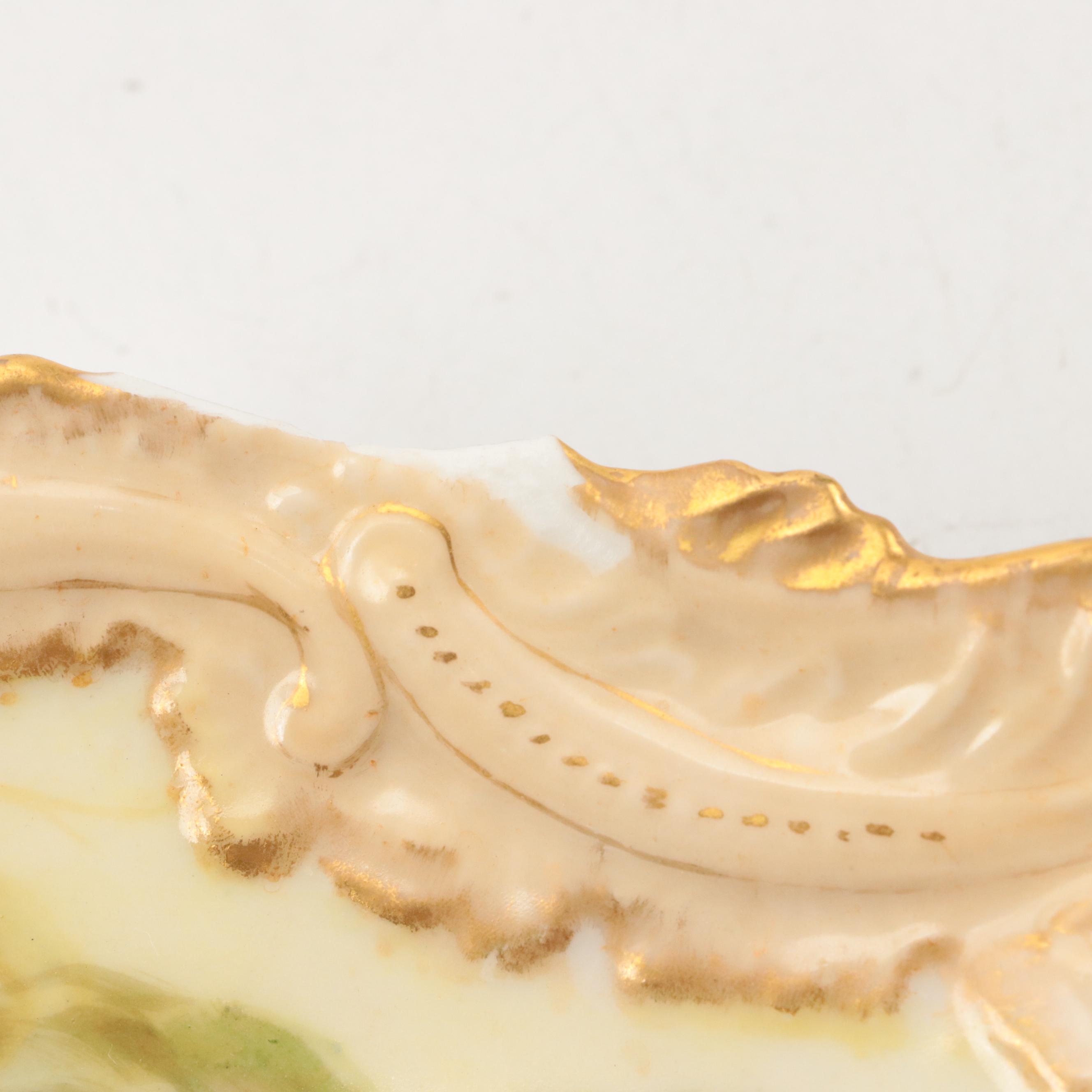 Limoges Hand-Painted Dessert Plates and More