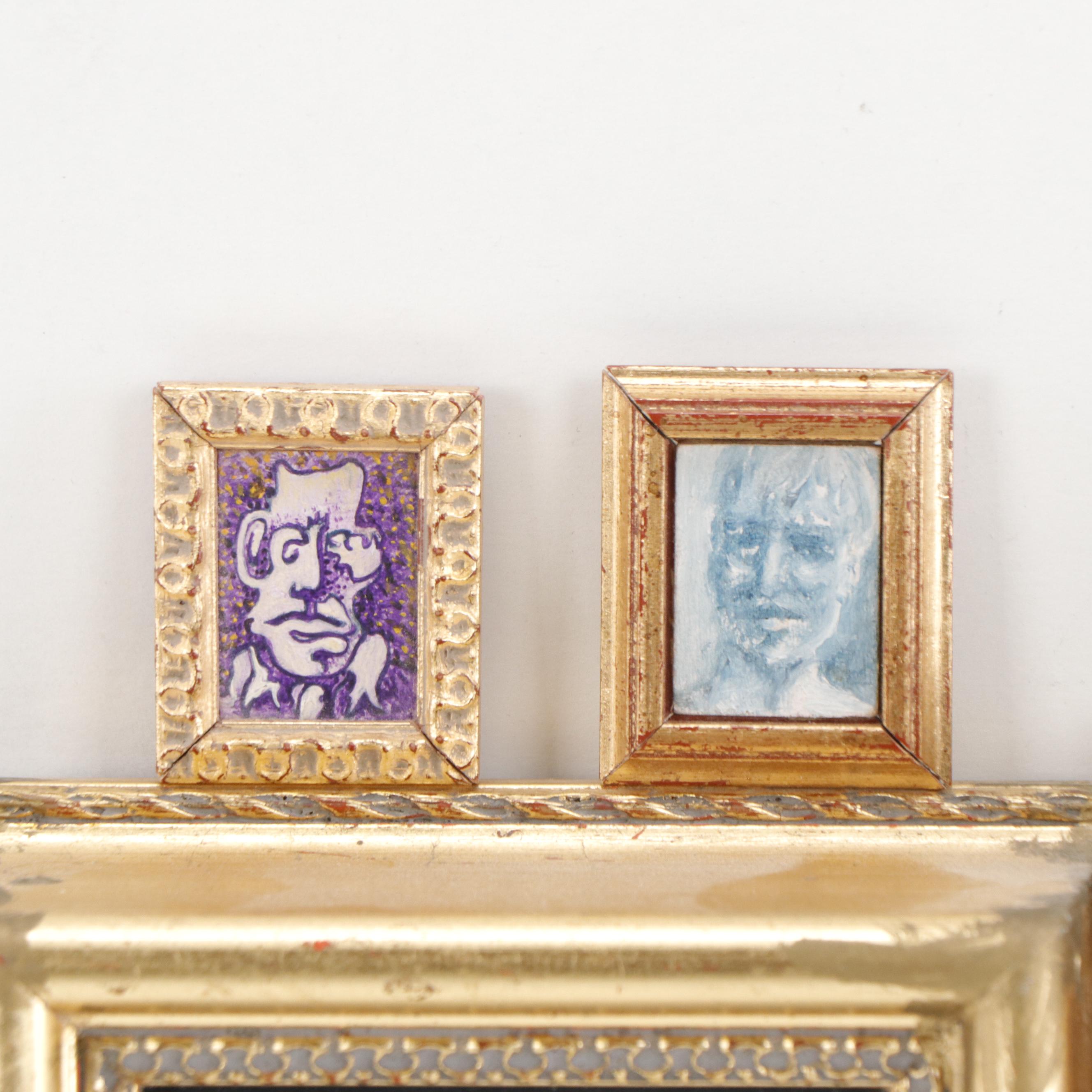 David C. Greene Miniature Oil Paintings, 1994-1996