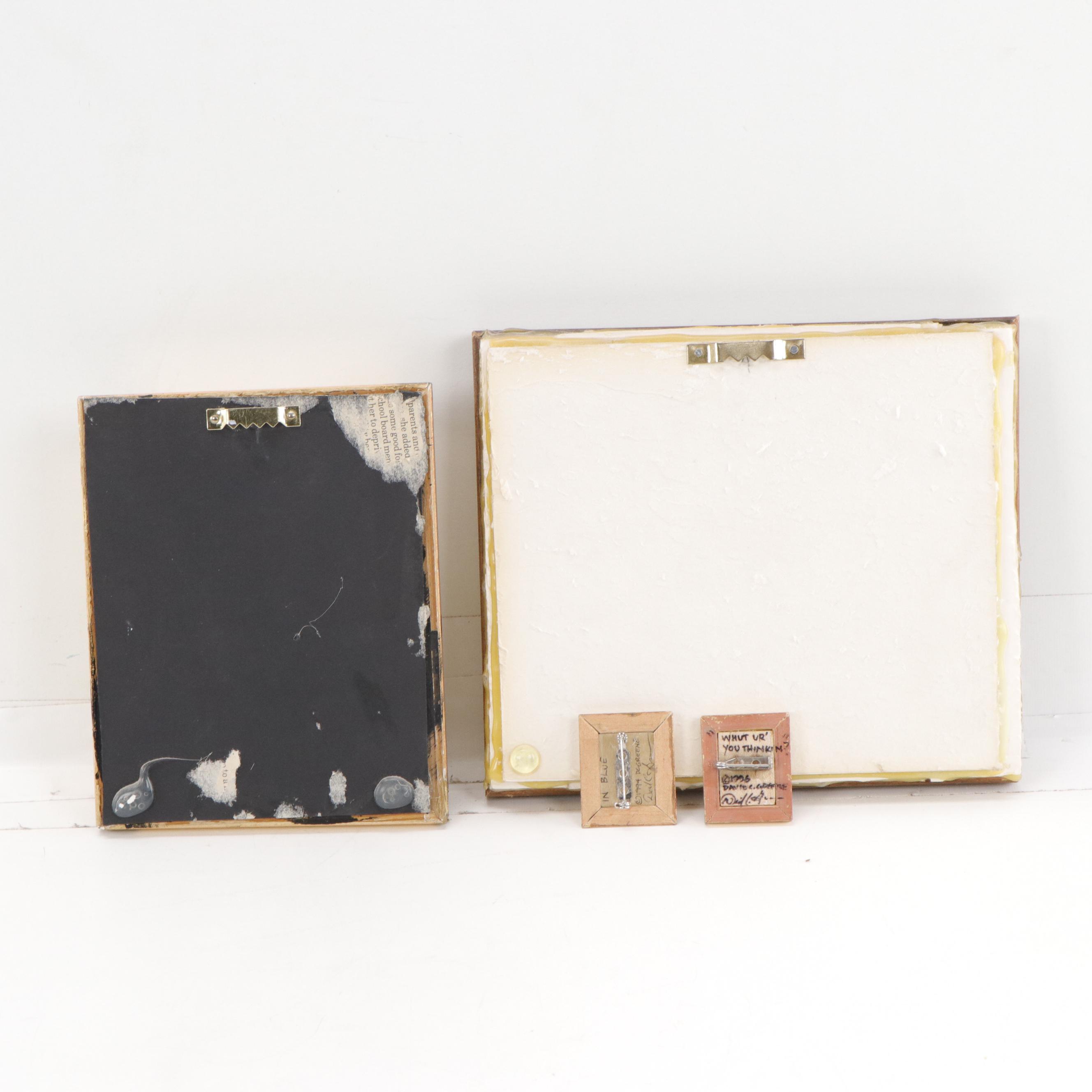 David C. Greene Miniature Oil Paintings, 1994-1996
