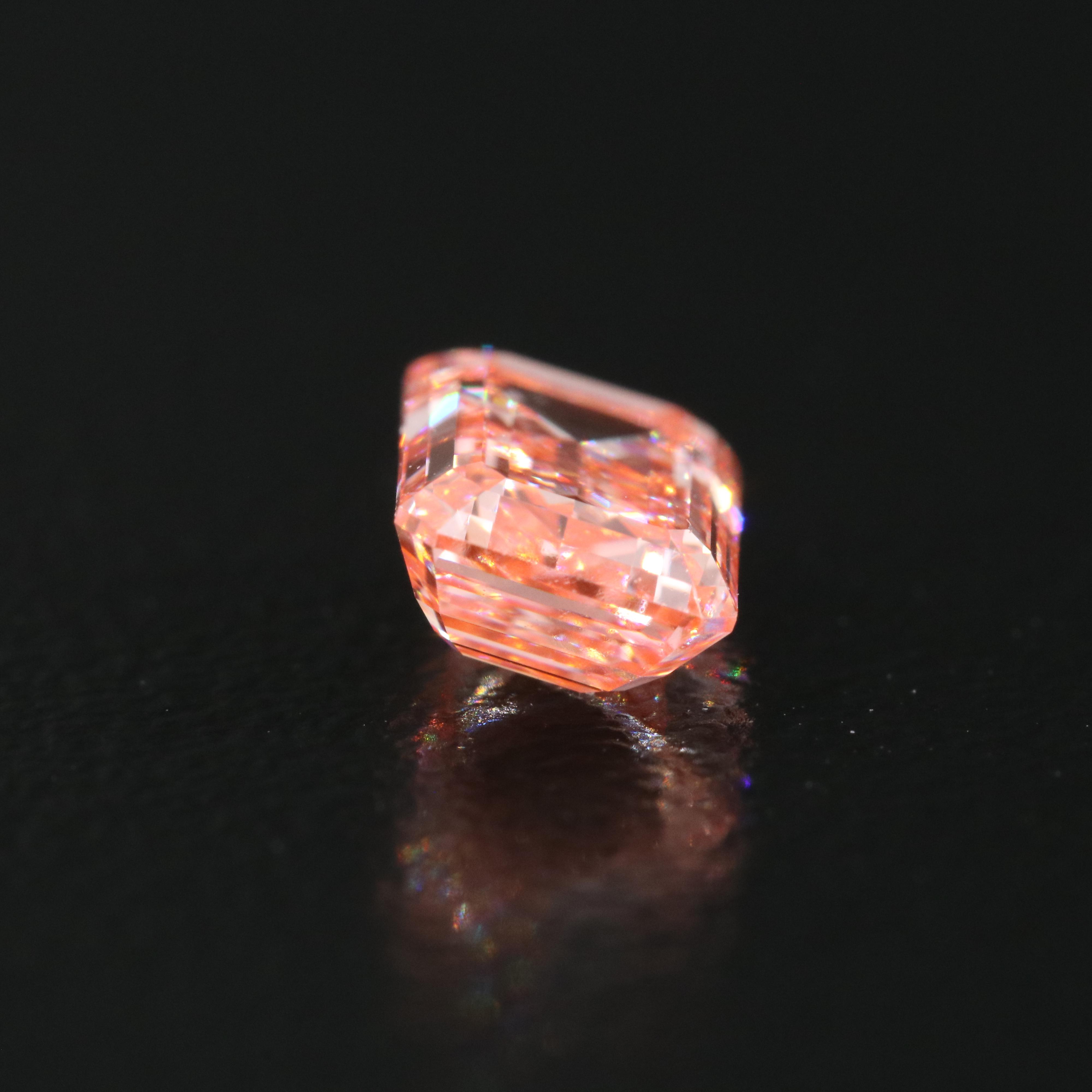 Loose 1.22 CT Fancy Pink Diamond