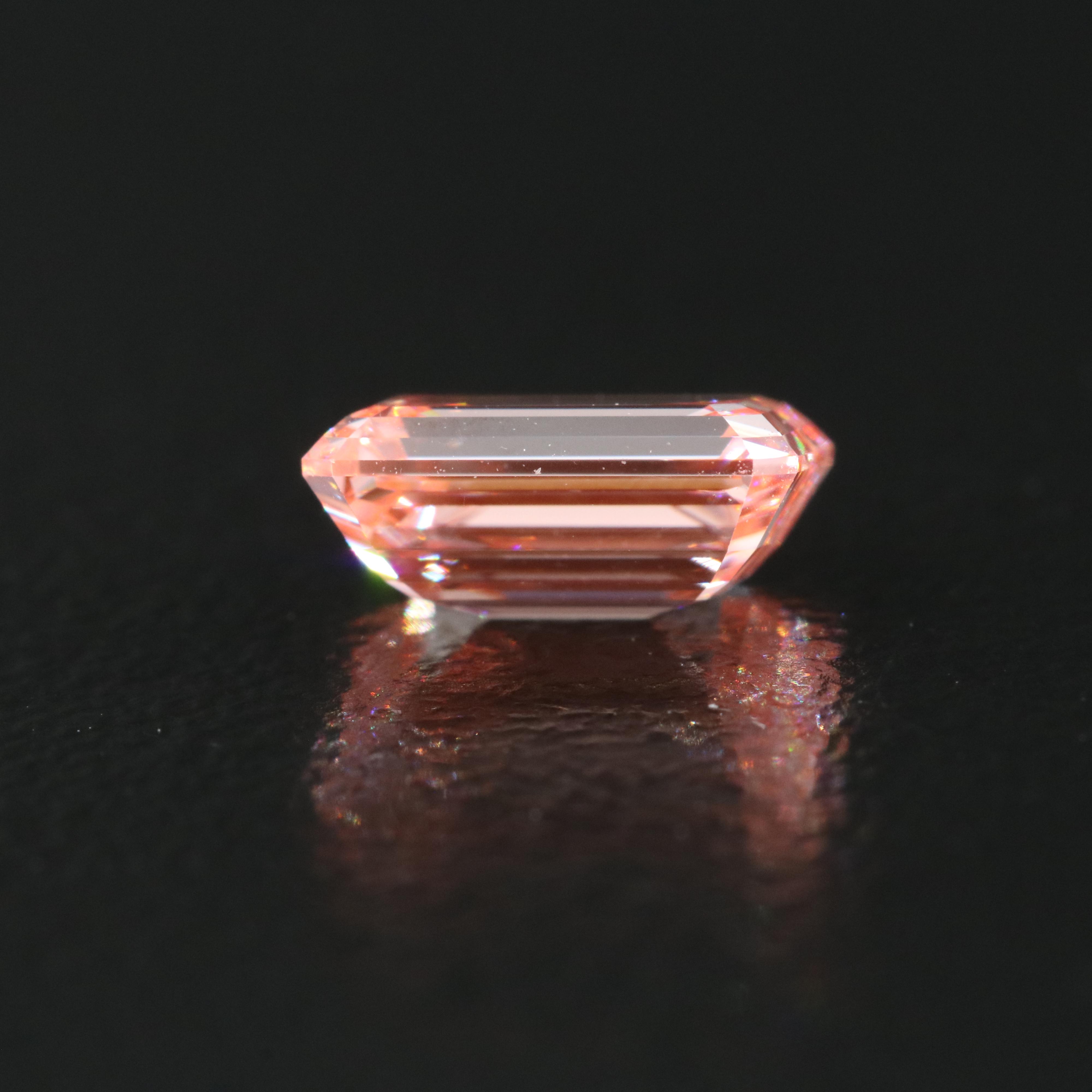 Loose 1.22 CT Fancy Pink Diamond