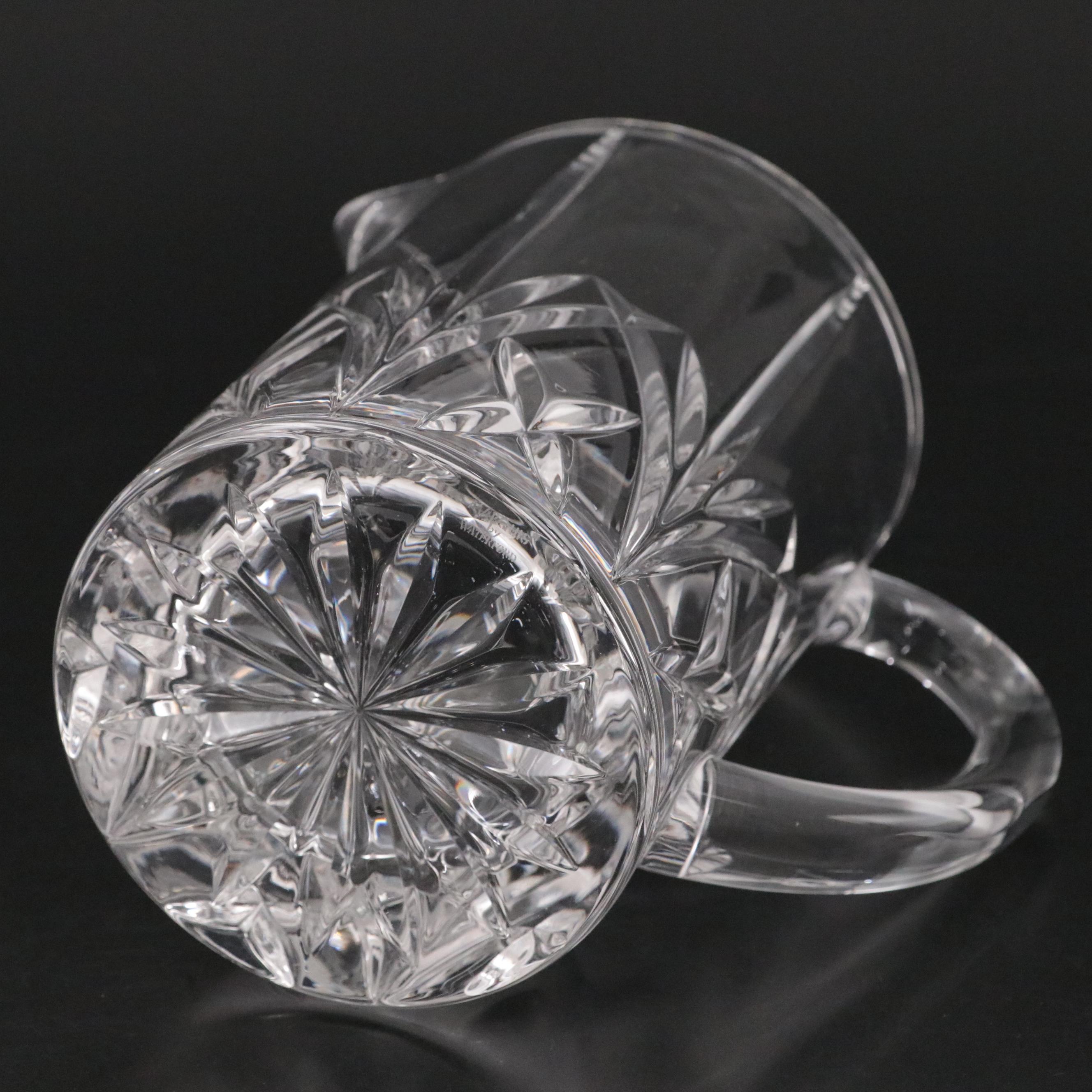 Marquis by Waterford "Brookside" Crystal Pitcher and Highball Glasses