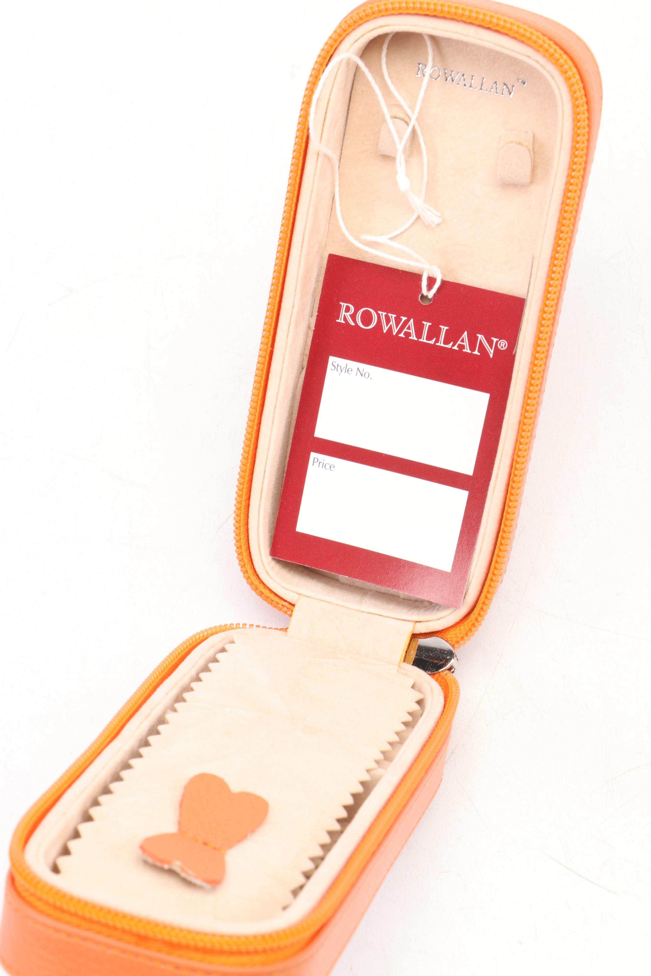 Rowallan Leather Jewelry Boxes