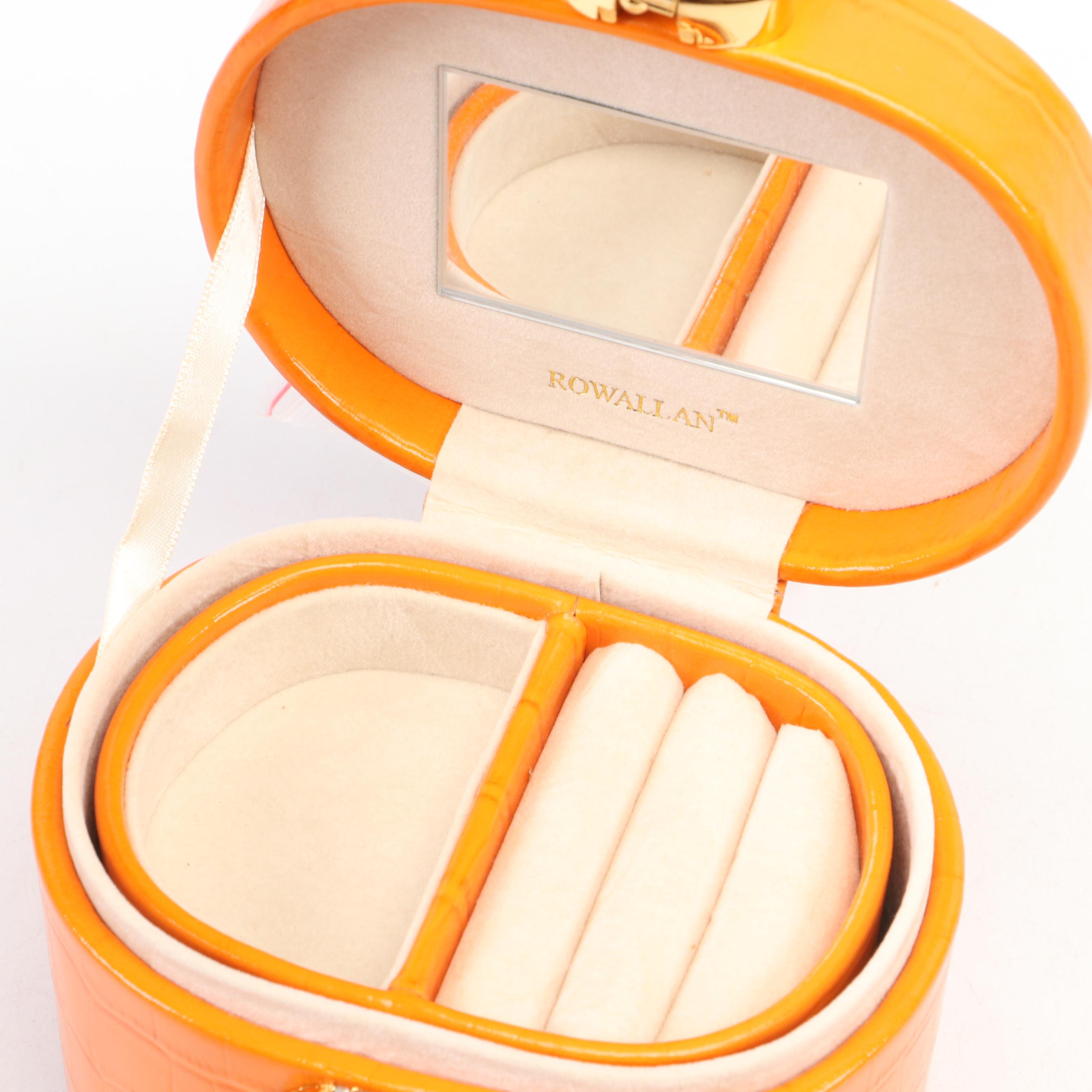 Rowallan Leather Jewelry Boxes