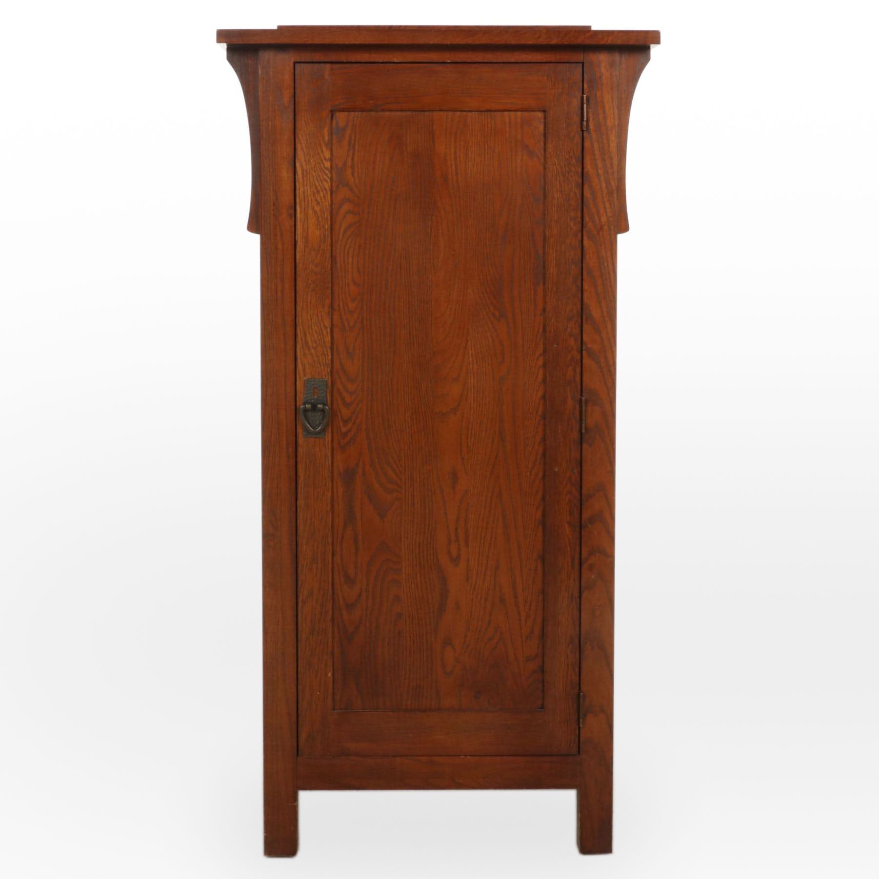 Kincaid "American Artifacts" Arts & Crafts Style Oak and Cedar Cabinet, 1990s