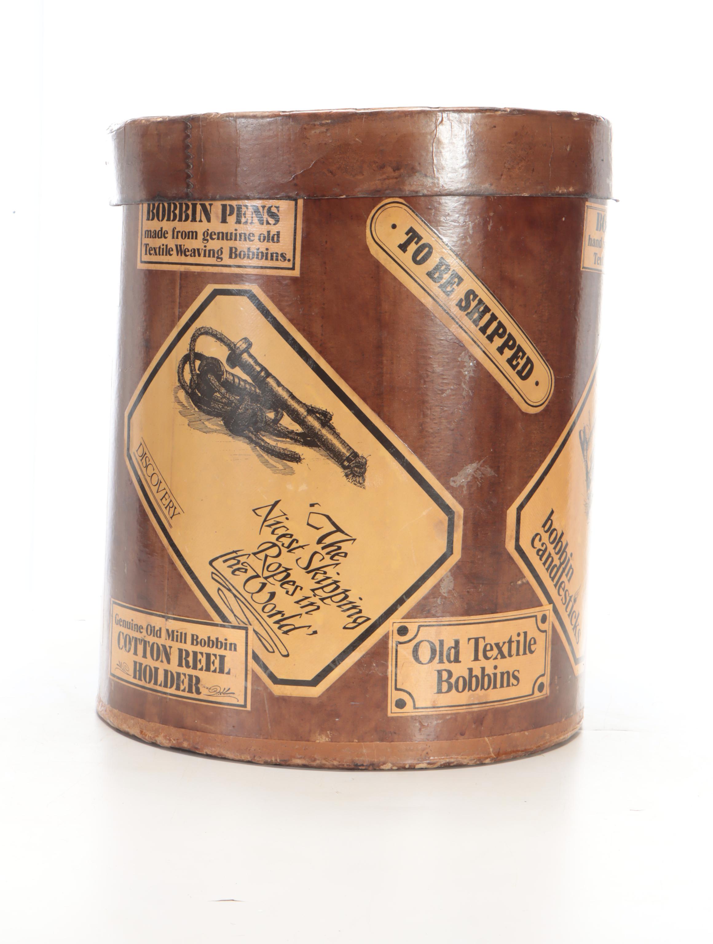 The Discovery Collection Decorative Tall Hat Box