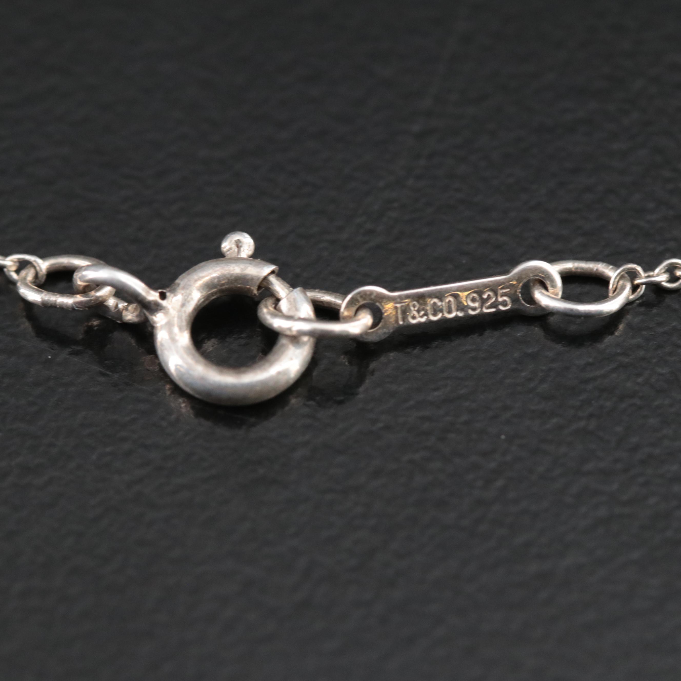 Paloma Picasso for Tiffany & Co. "Loving Heart" Sterling Necklace