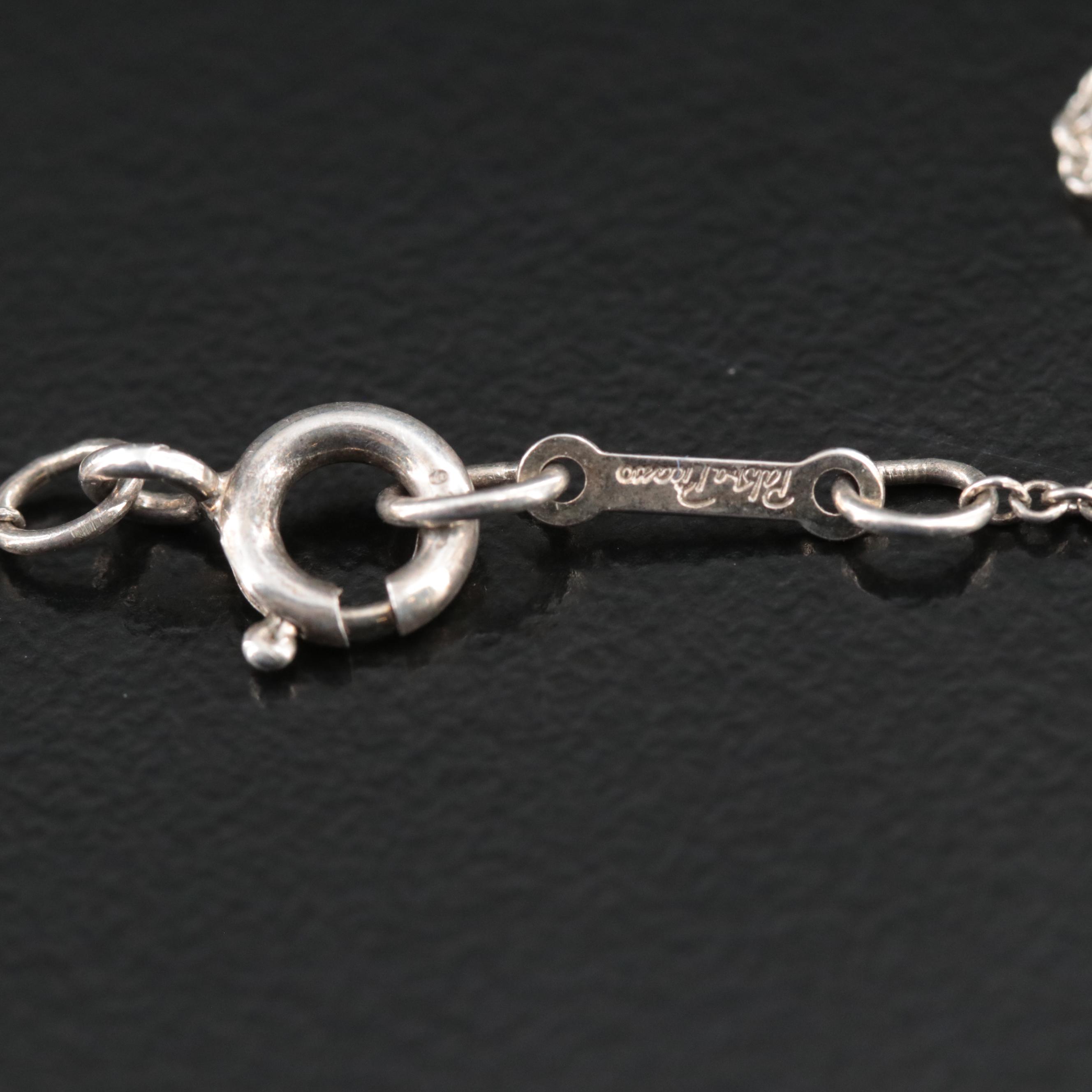 Paloma Picasso for Tiffany & Co. "Loving Heart" Sterling Necklace