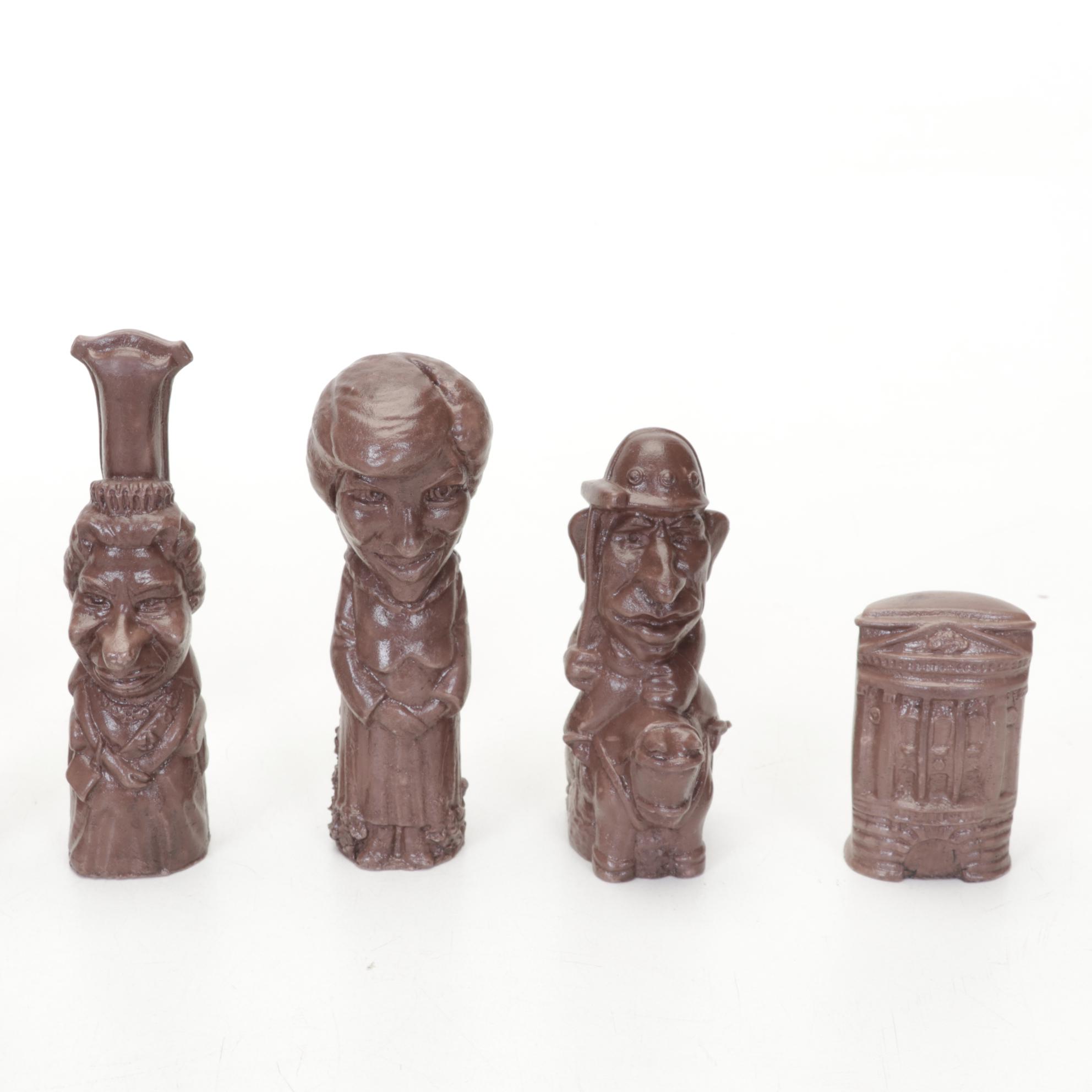 Berkeley "Scottish Heritage" Chess Set and Novelty British Royalty Chess Set