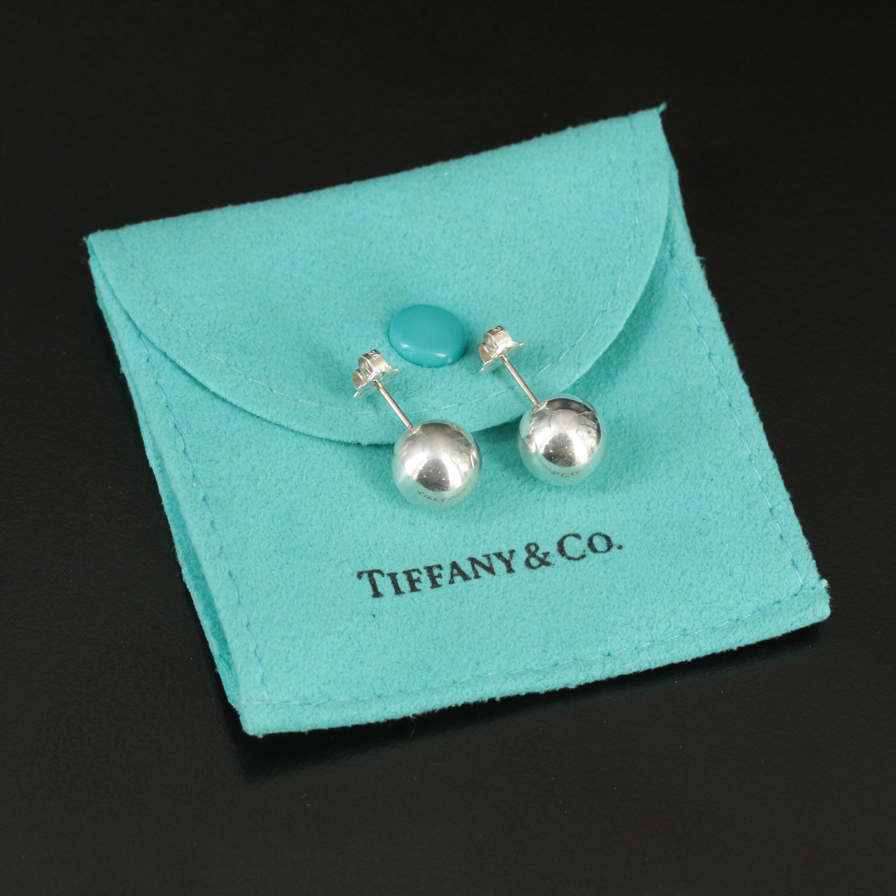 Tiffany & Co. "HardWear" Sterling Ball Earrings