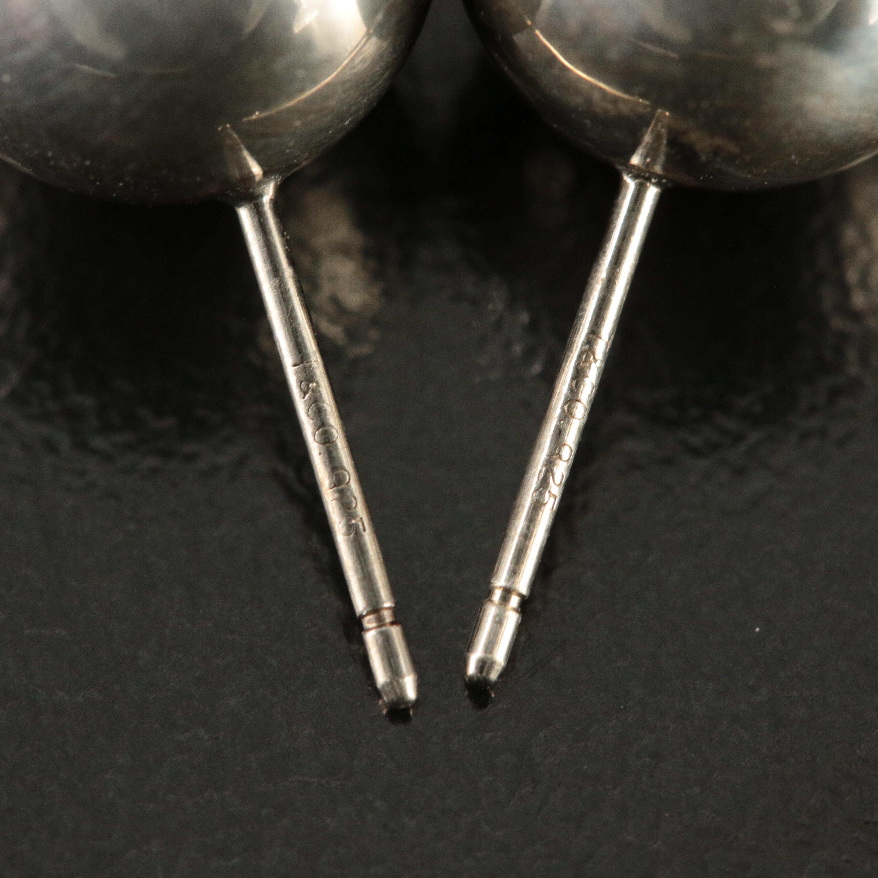 Tiffany & Co. "HardWear" Sterling Ball Earrings