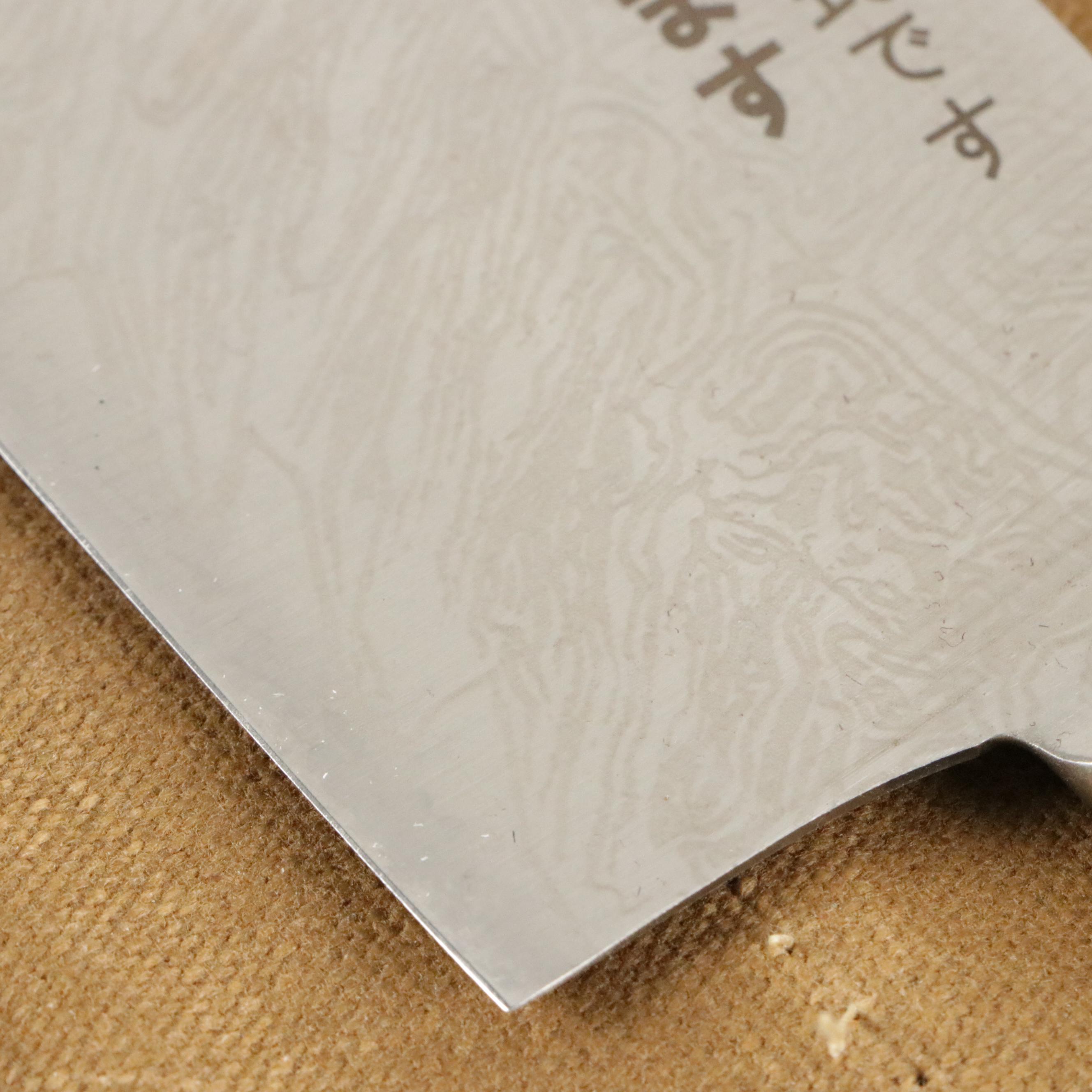 Japanese Steel and Wooden Handled Chef Knife Set with Knife Roll