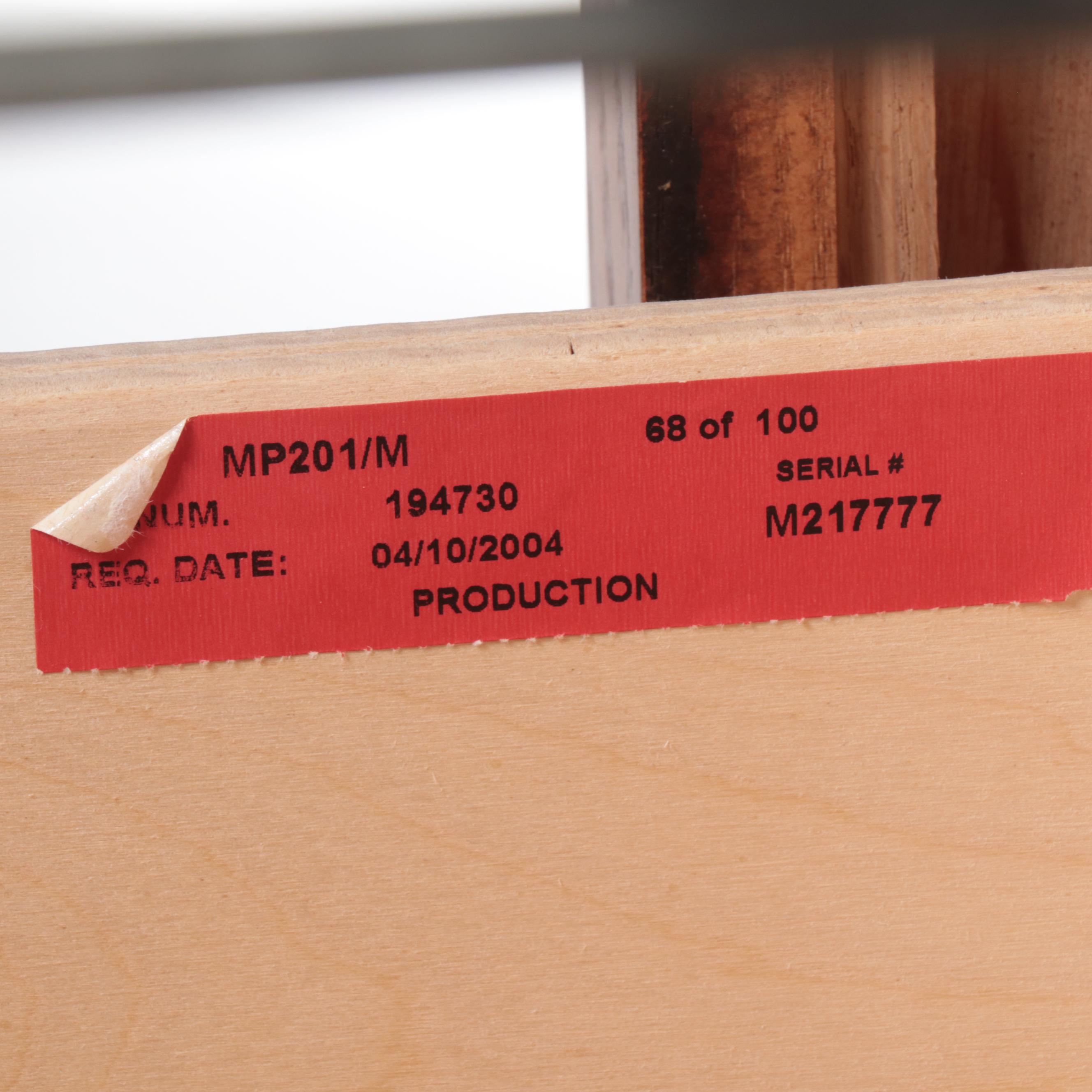 Arts & Crafts Style Oak Filing Cabinet