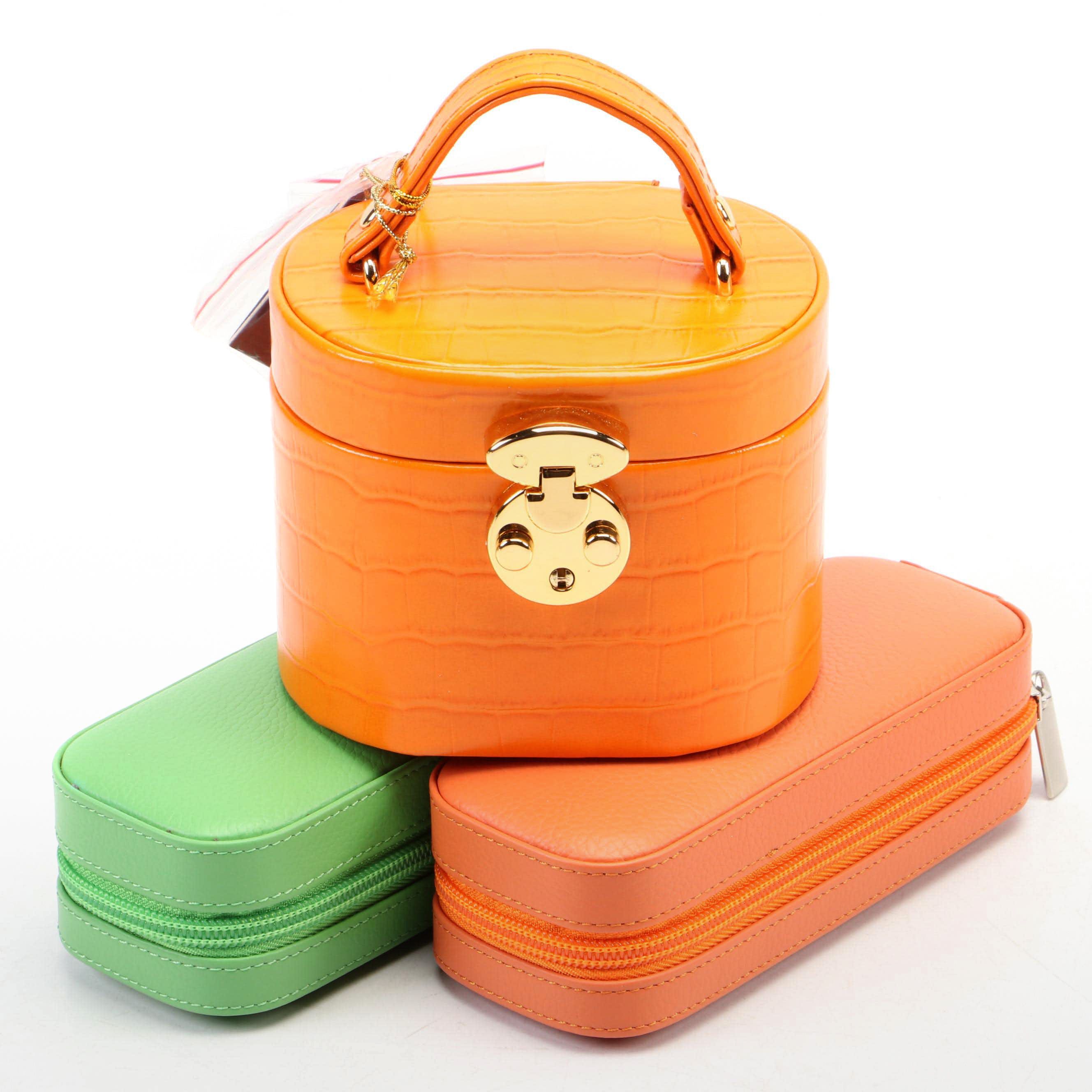 Rowallan Leather Jewelry Boxes