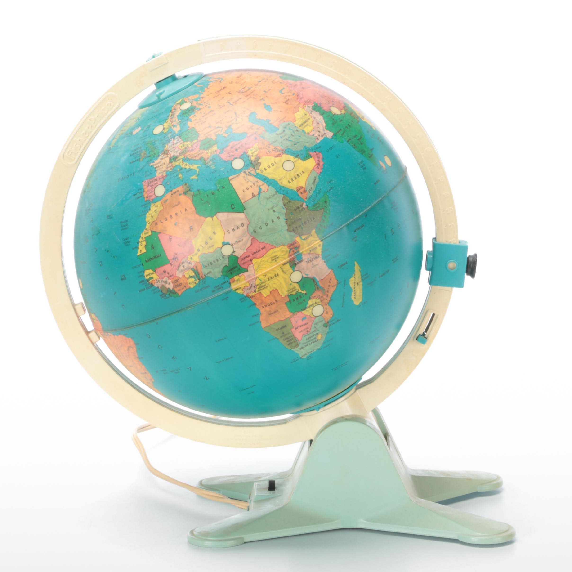 Fisher-Price Electronic Desk Globe, Late 20th Century