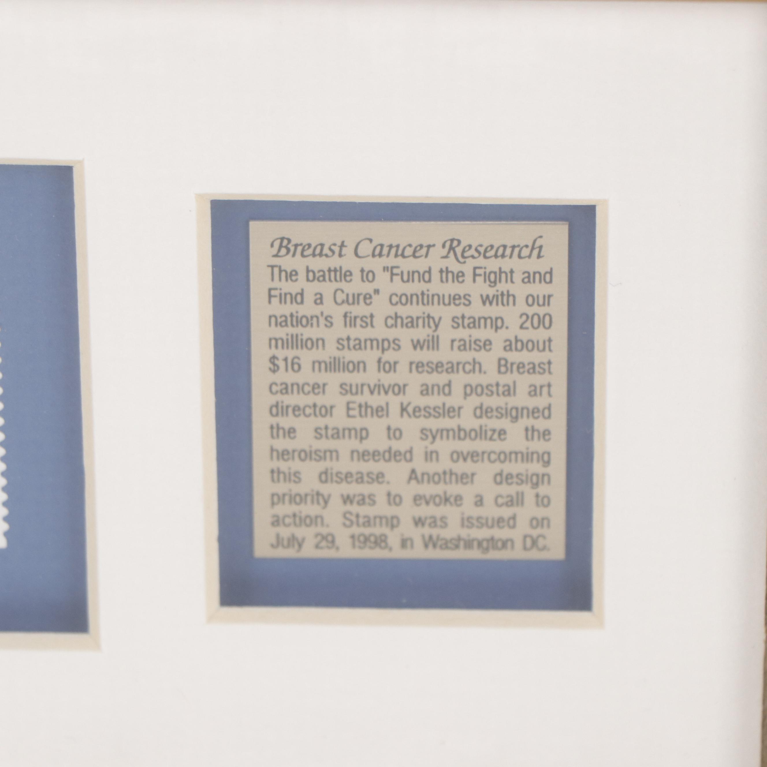 Breast Cancer Research and Breast Cancer Awareness Stamps, 1996 and 1998