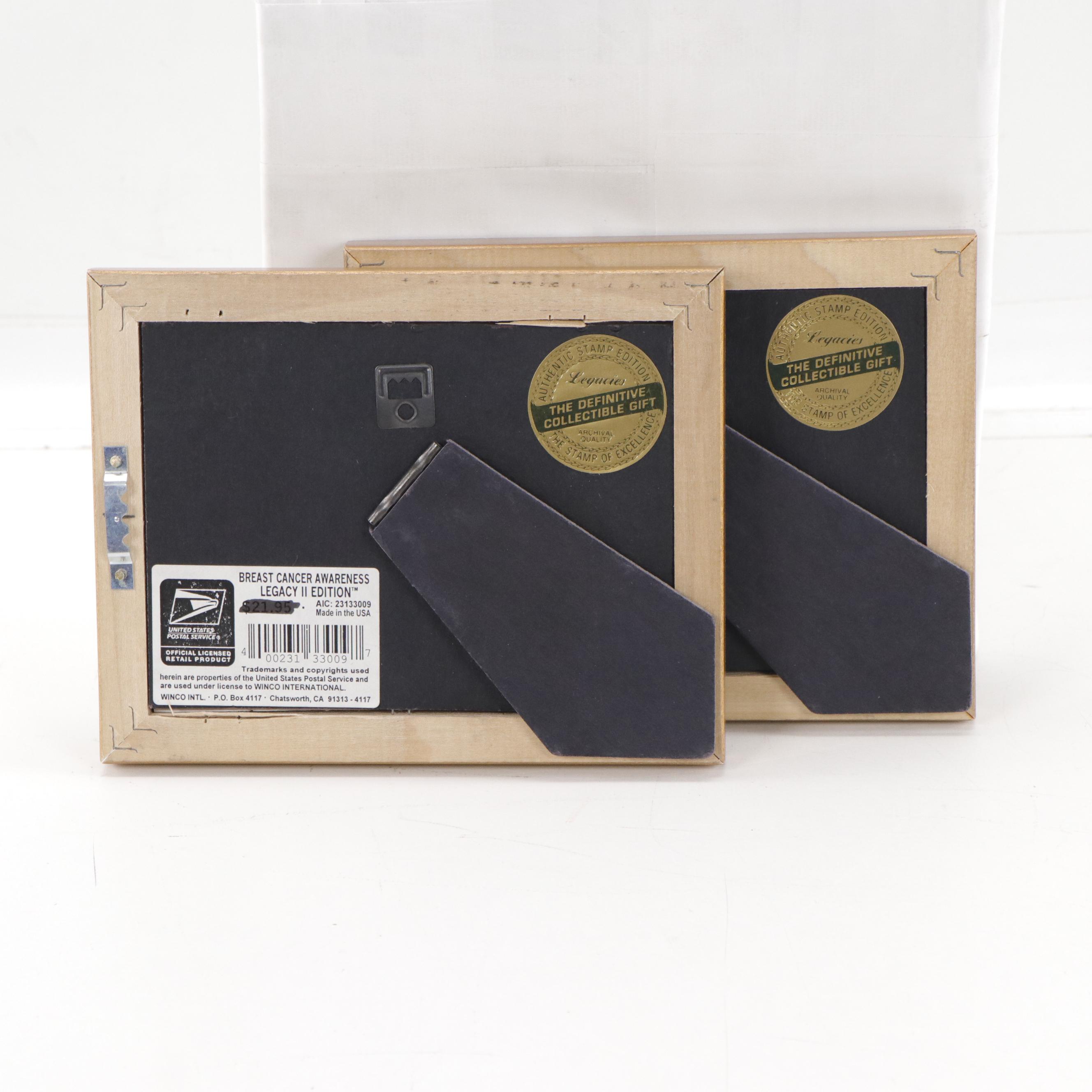 Breast Cancer Research and Breast Cancer Awareness Stamps, 1996 and 1998