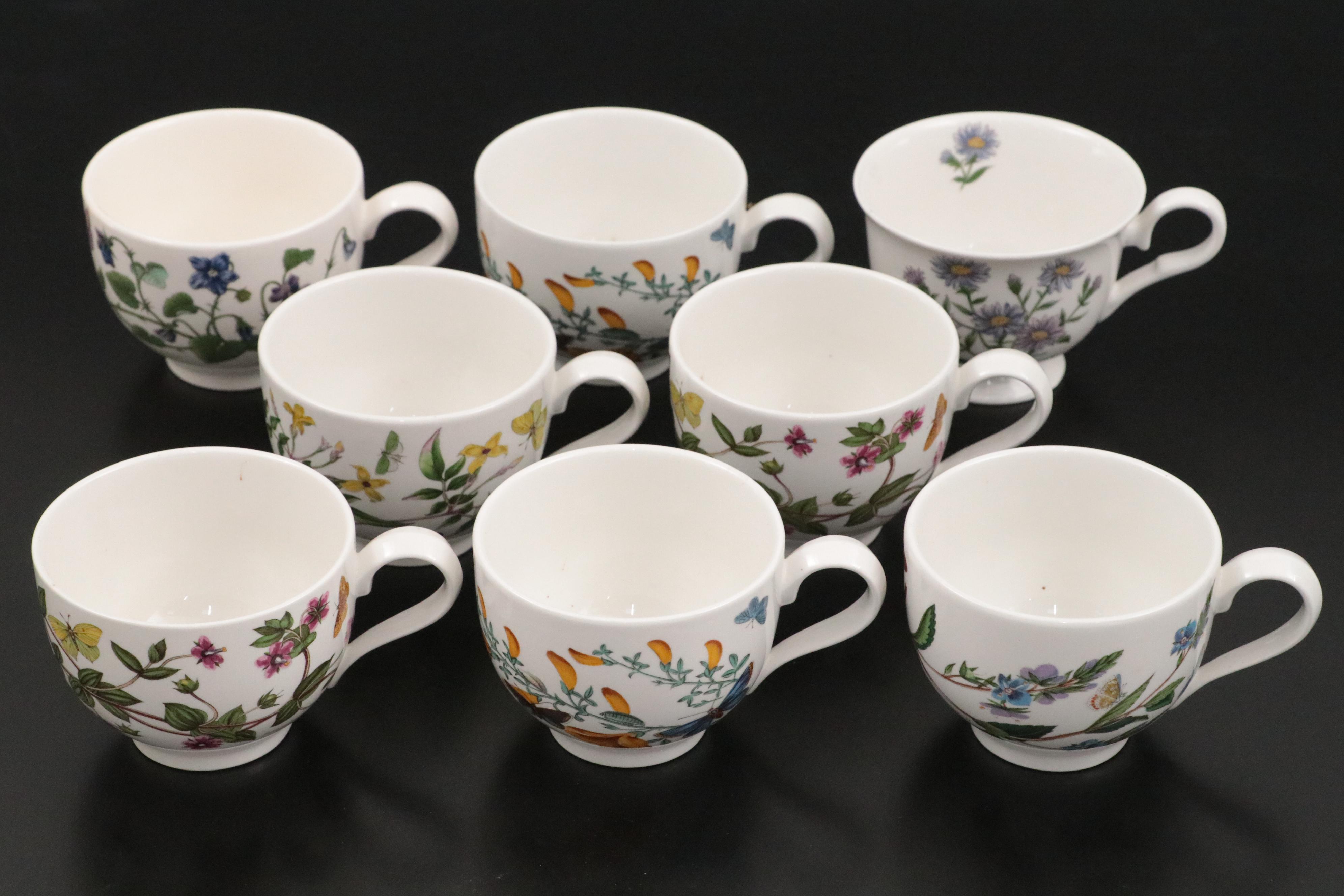 Portmeirion "Botanic Garden" Tea Set and Other Tableware