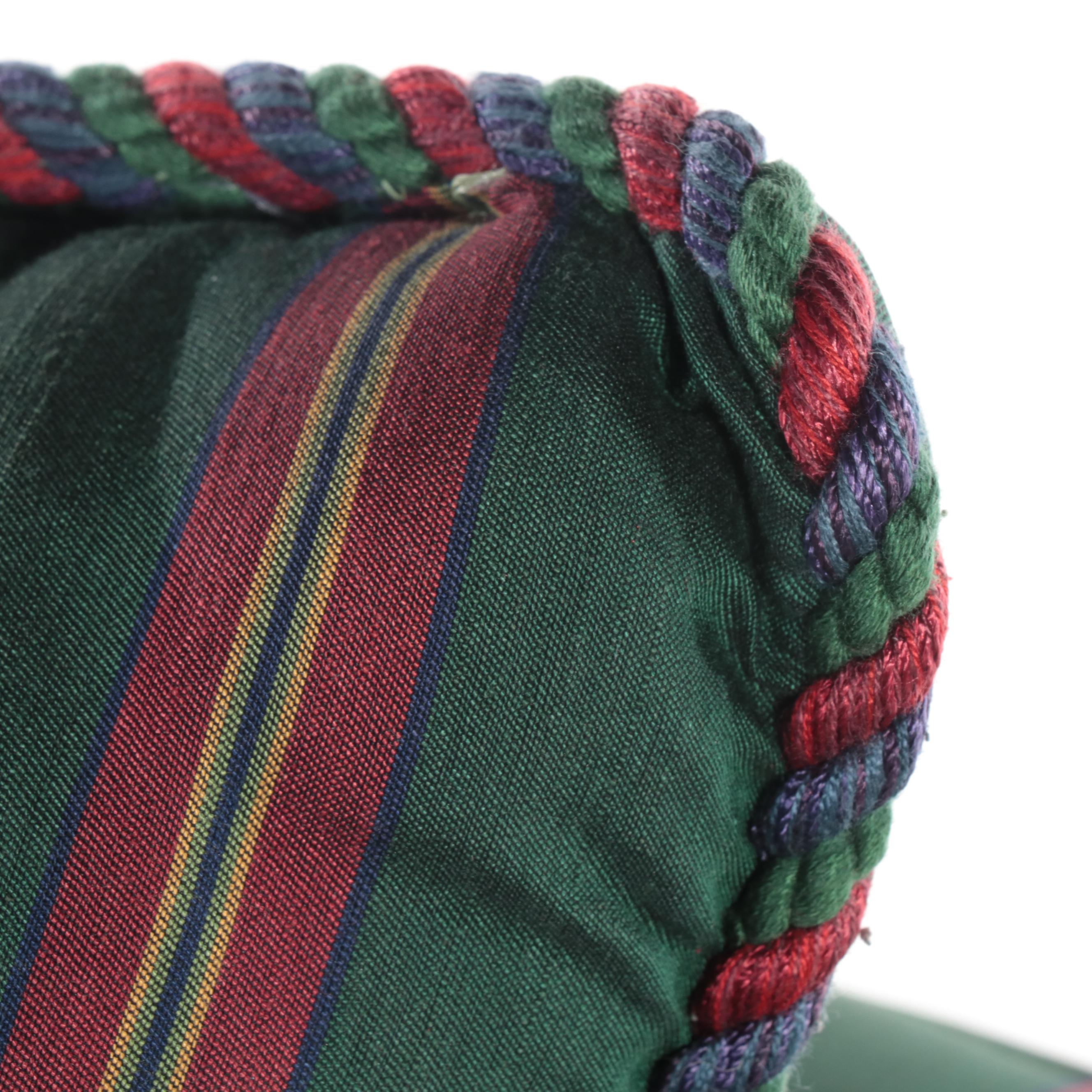 Stanford Furniture Custom-Upholstered Loveseat with Bullion Fringe