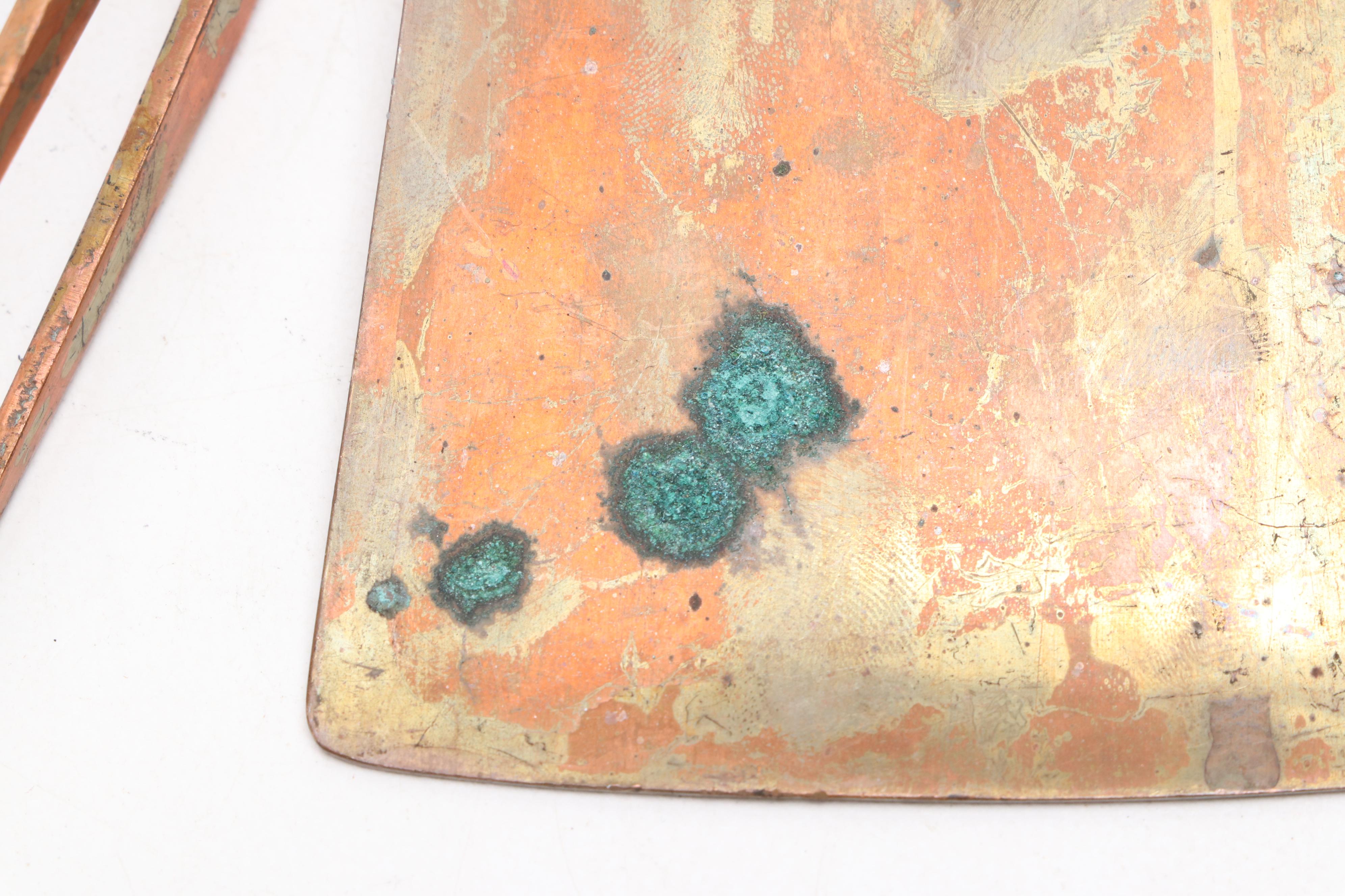 Dutch Copper Hooked Cooking Utensils