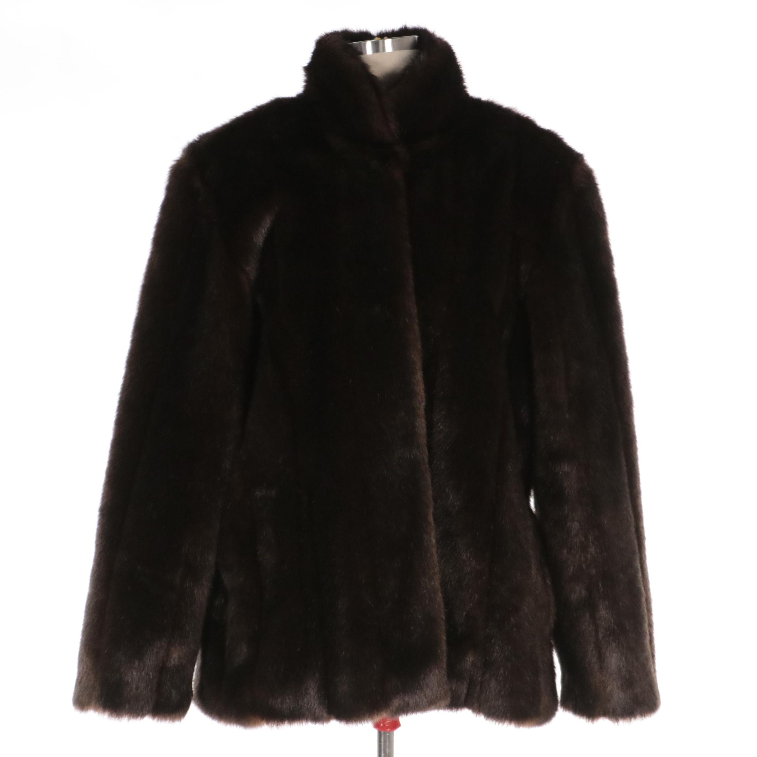 Donna Salyers' Fabulous Furs Jacket in Faux Fur/Acrylic Pile EBTH