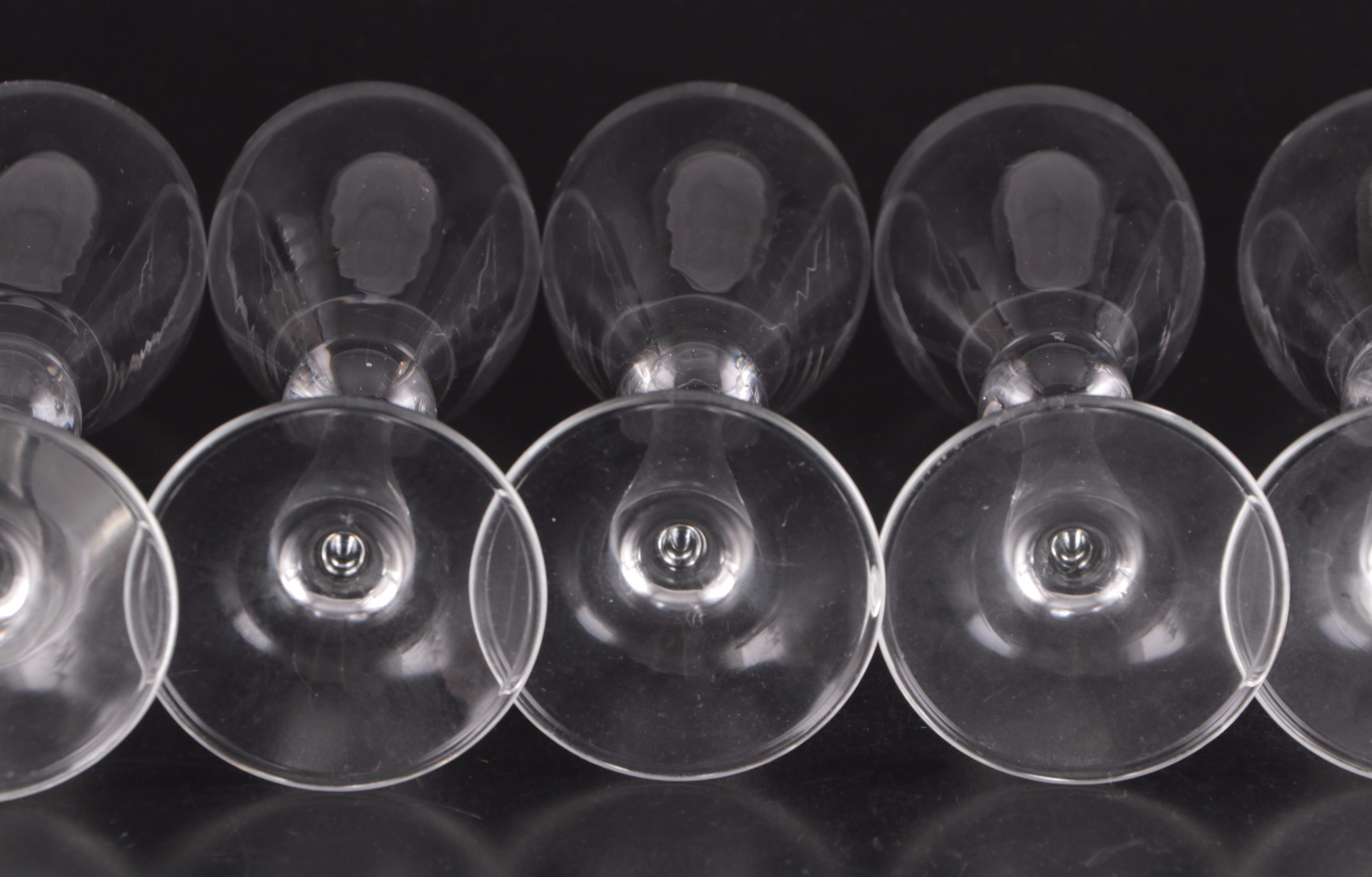 Royal Leerdam Liqueur and Cordial Glasses with Goblets and Champagne Flutes