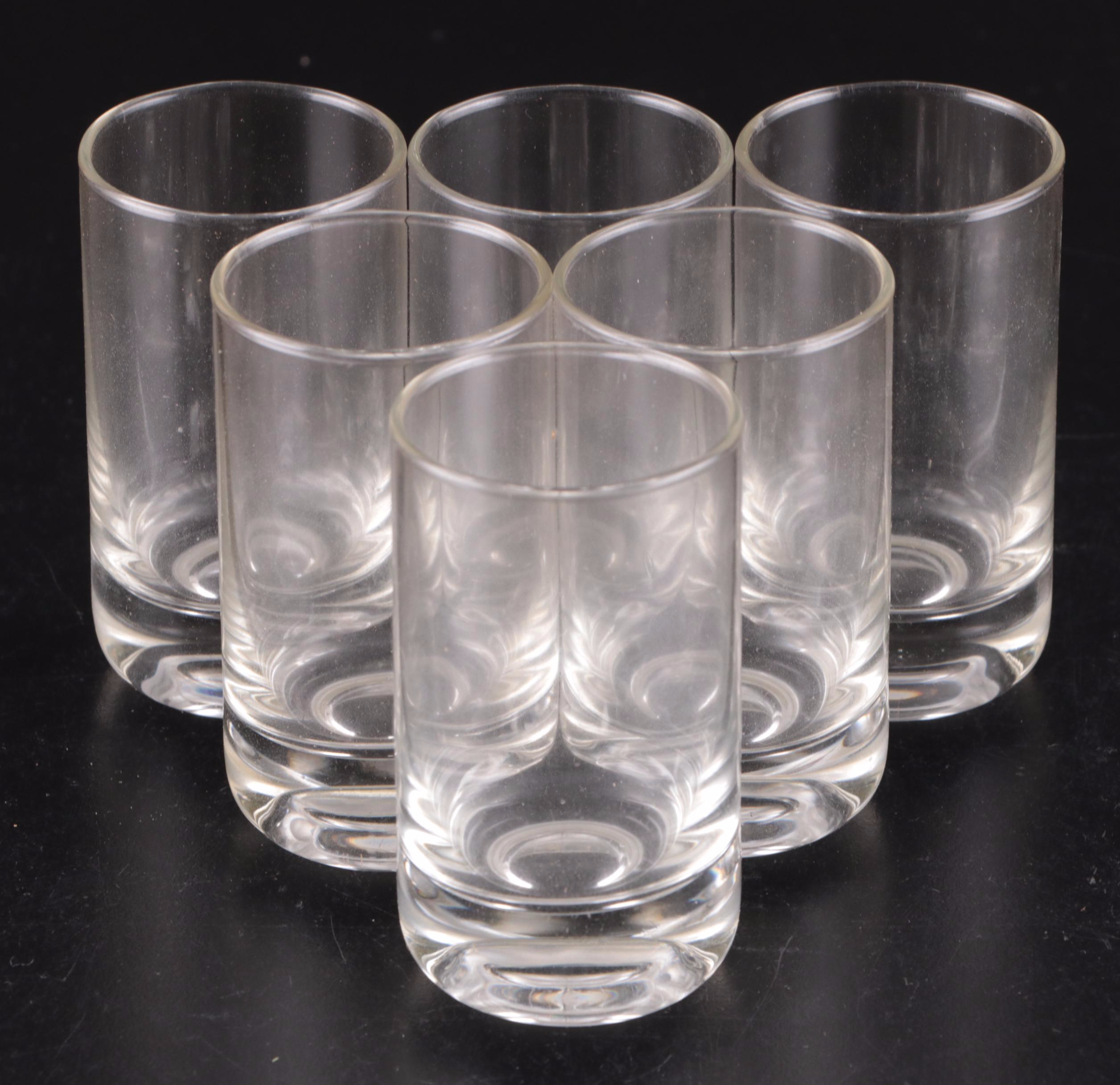 Royal Leerdam Liqueur and Cordial Glasses with Goblets and Champagne Flutes