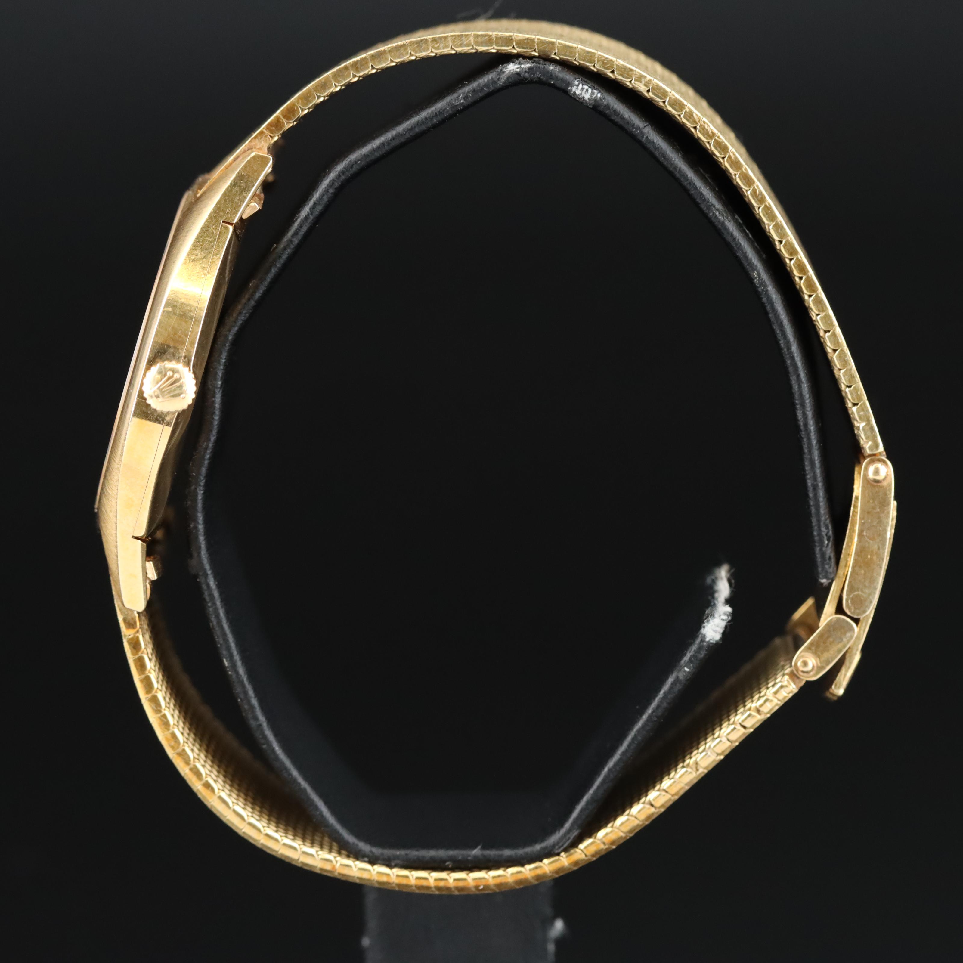 18K Rolex Cellini Sigma Dial Watch