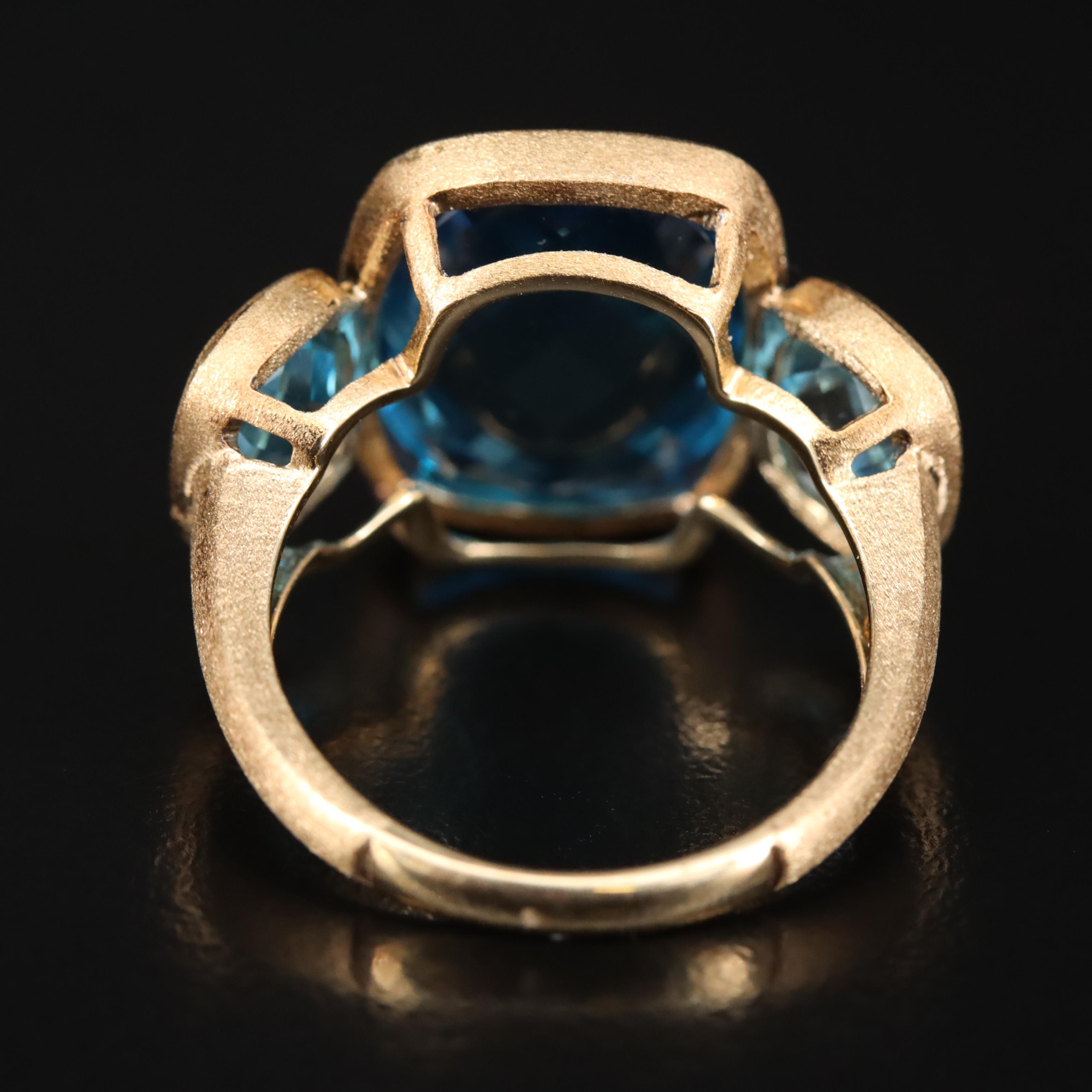 EFFY 14K Topaz Three Stone Ring