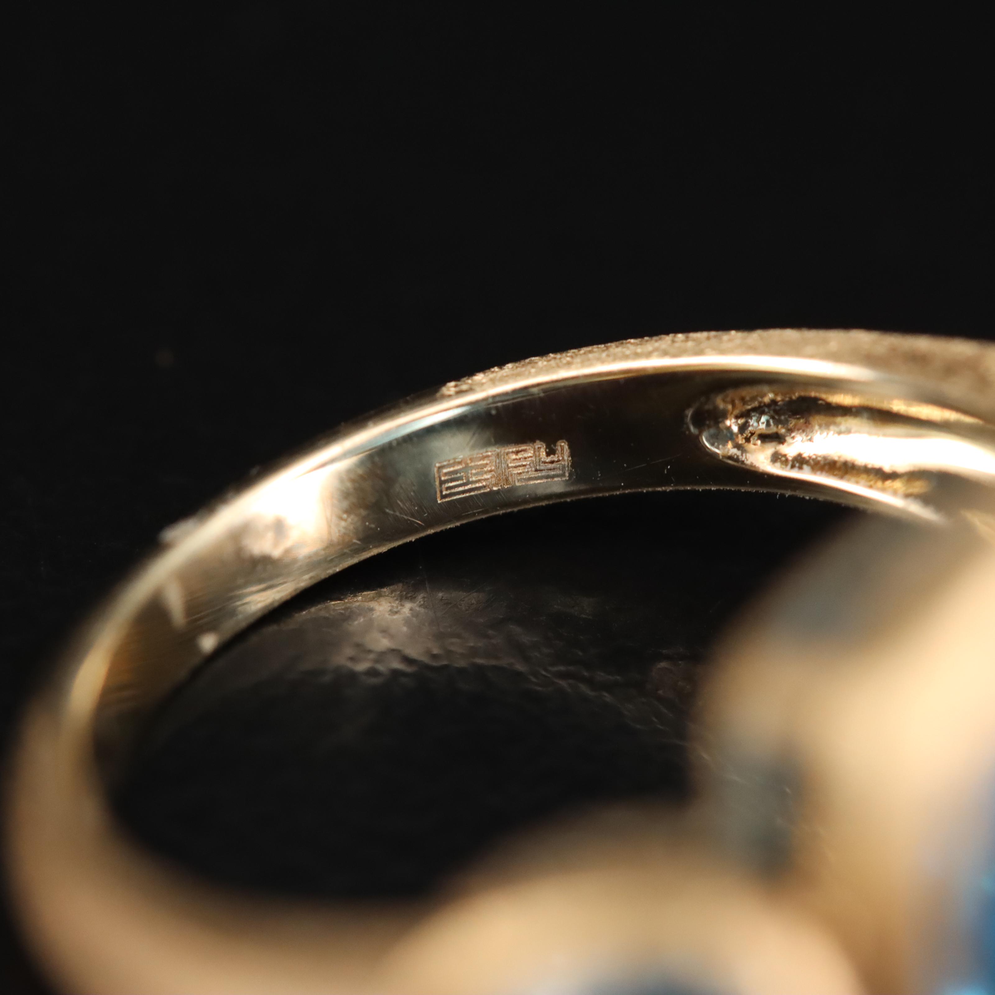 EFFY 14K Topaz Three Stone Ring