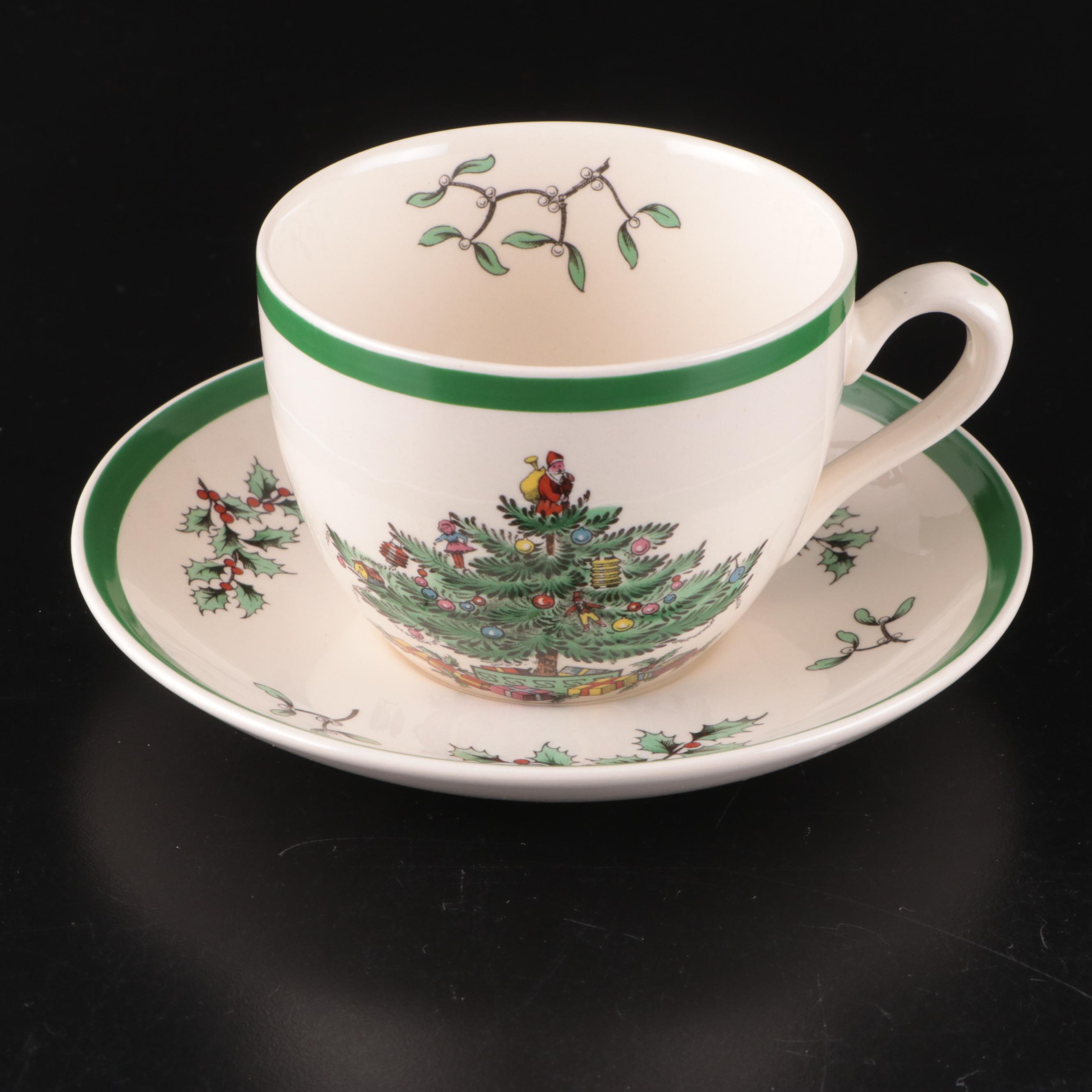 Spode "Christmas Tree" Ceramic Dinnerware