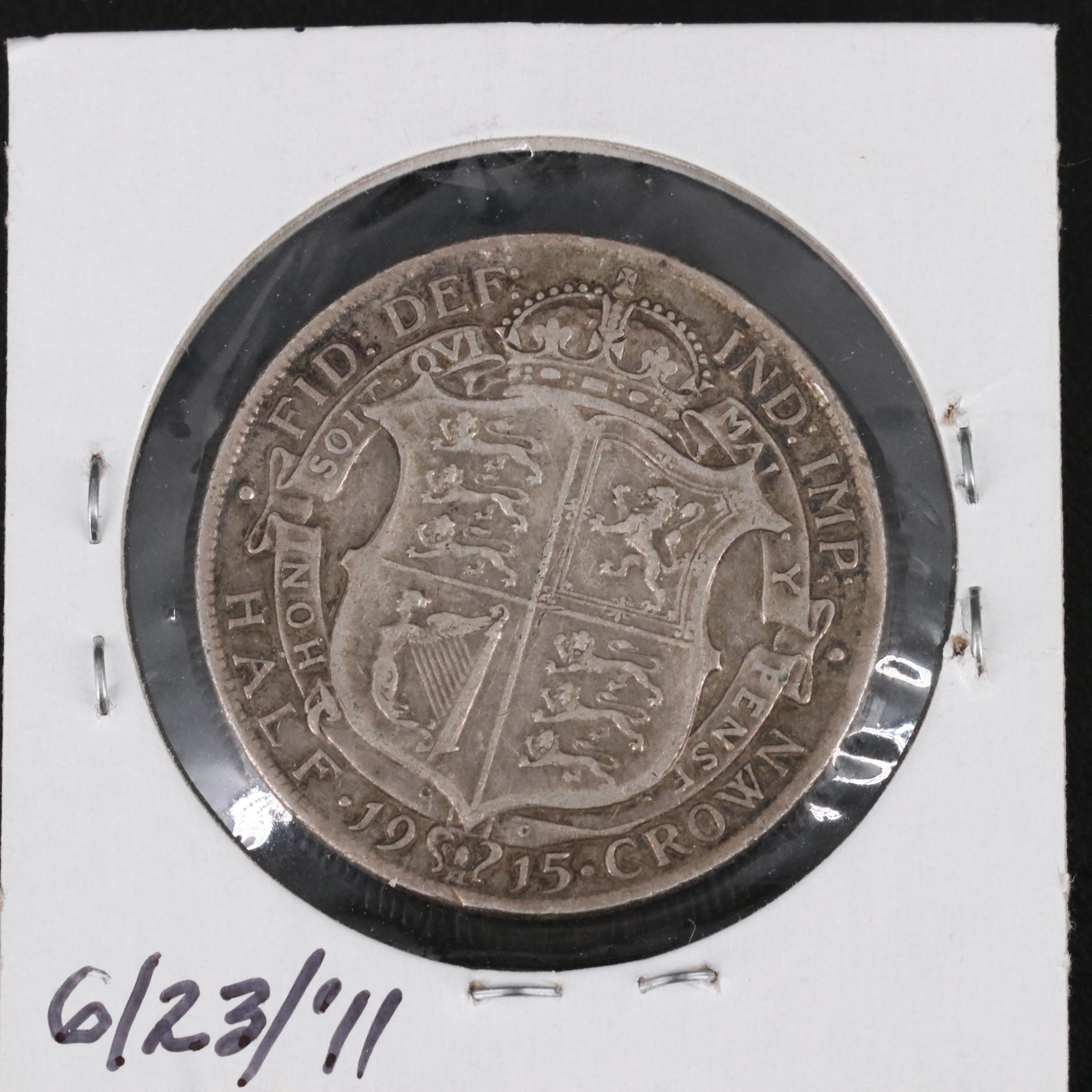 Collection of Thirty-Nine Great Britain .925 and .500 Silver Coins