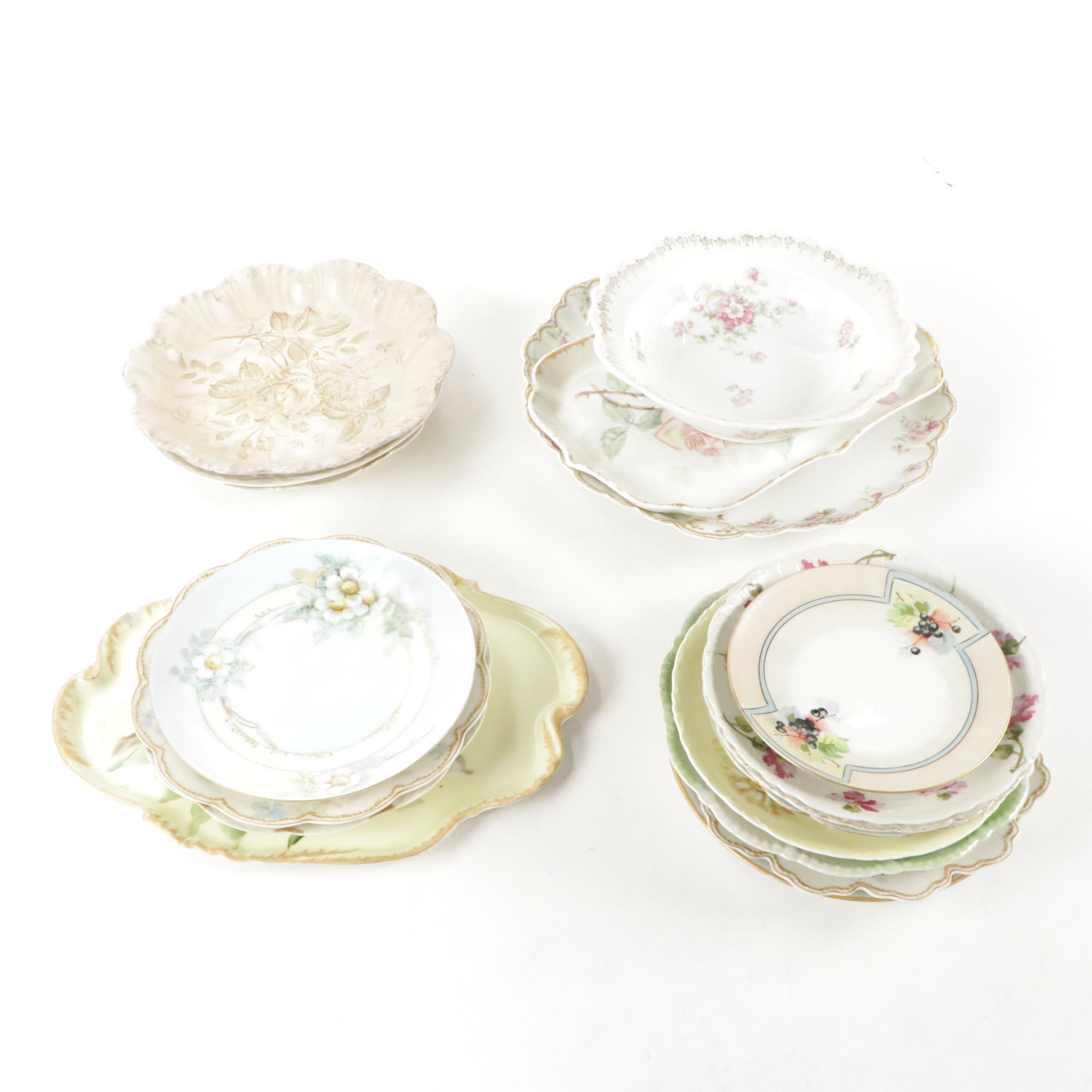 Haviland, Fritz Thomas, and More Ceramic and Porcelain Tableware